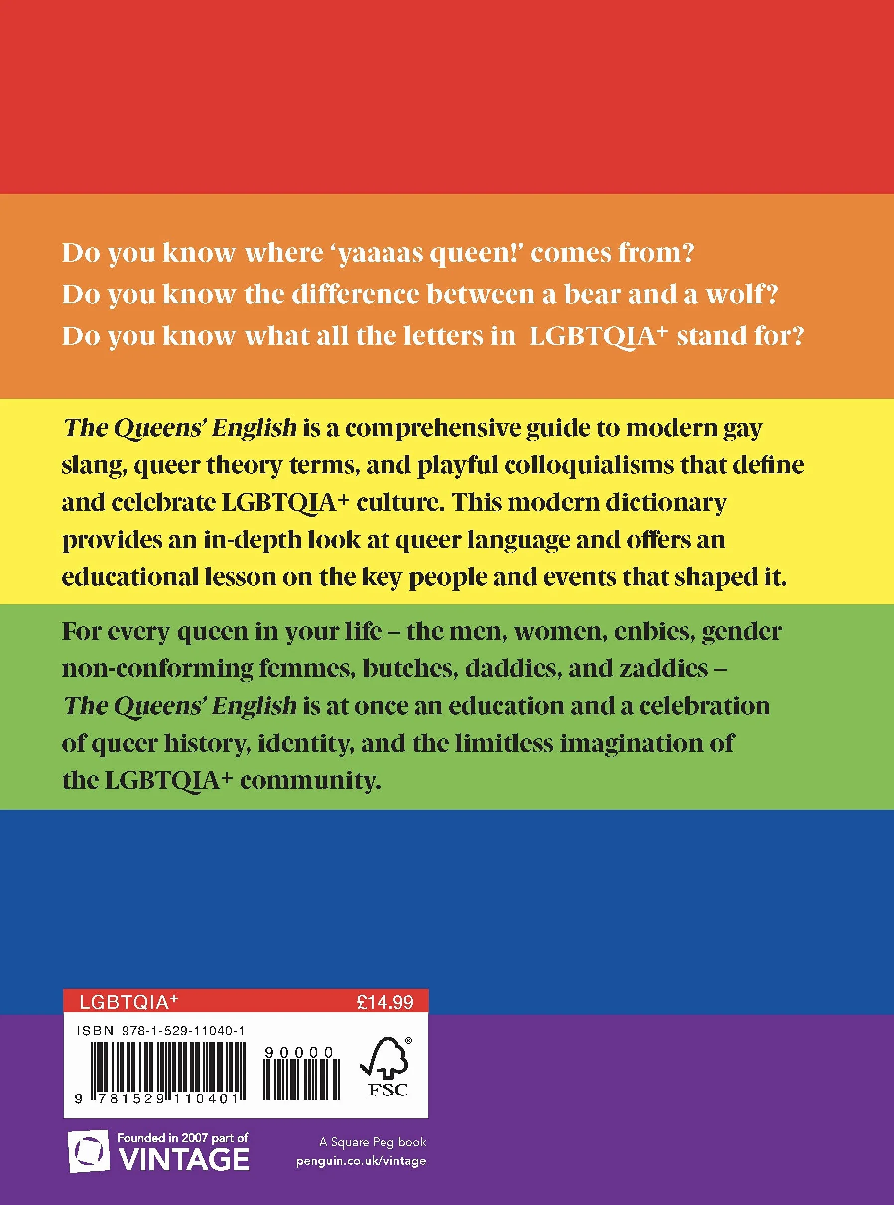 The Queens English: The LGBTQIA+ Dictionary of Lingo and Colloquial Expressions