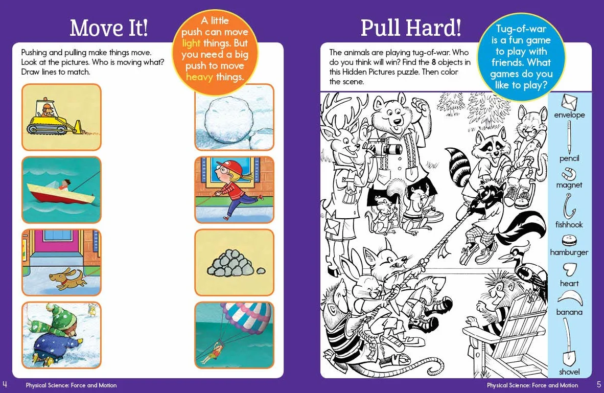 Kindergarten Hands-On STEAM Learning Fun Workbook