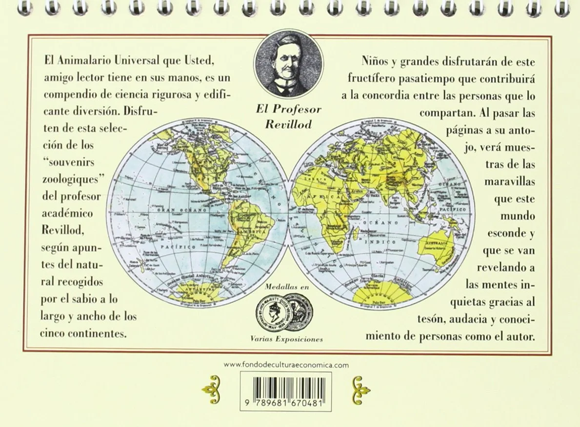 Animalario universal del profesor Revillod: Almanaque ilustrado de la fauna mundial