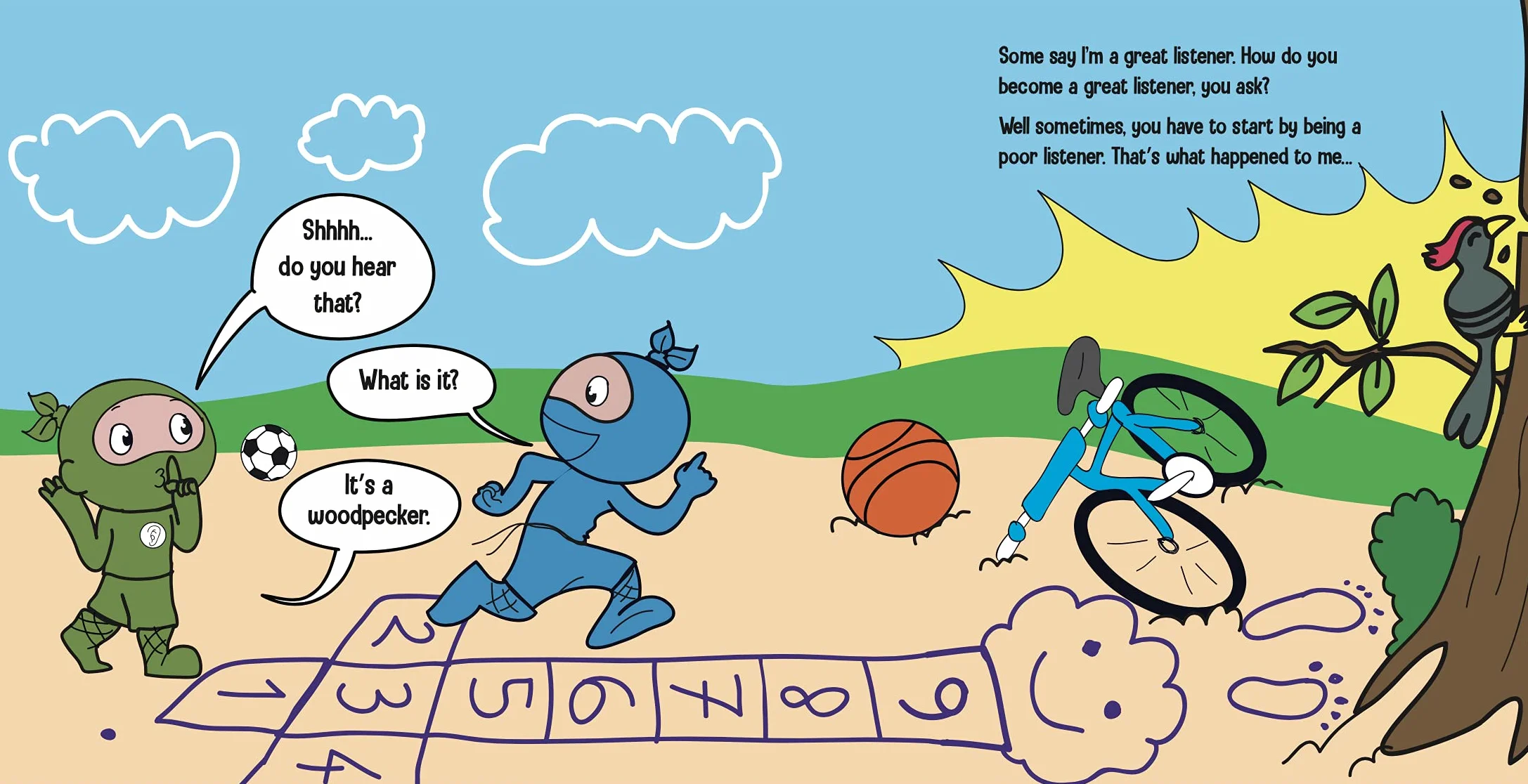 Listening Ninja: A Children's Book About Active Listening and Learning How to Listen: 43