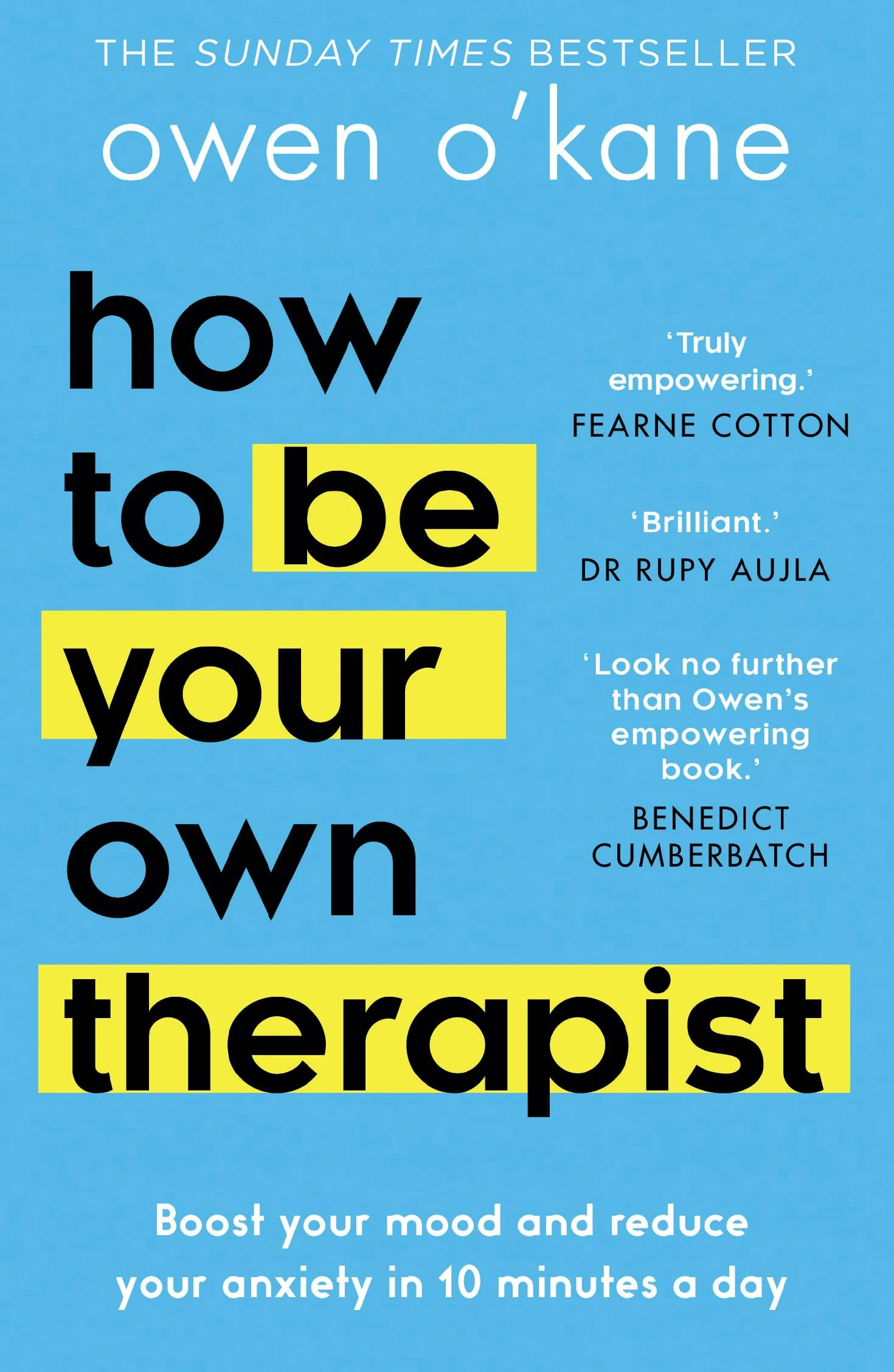 How to Be Your Own Therapist: Reclaim yourself for 2026 with this empowering self-help guide for mental health and stress management from bestselling author of Addicted to Anxiety
