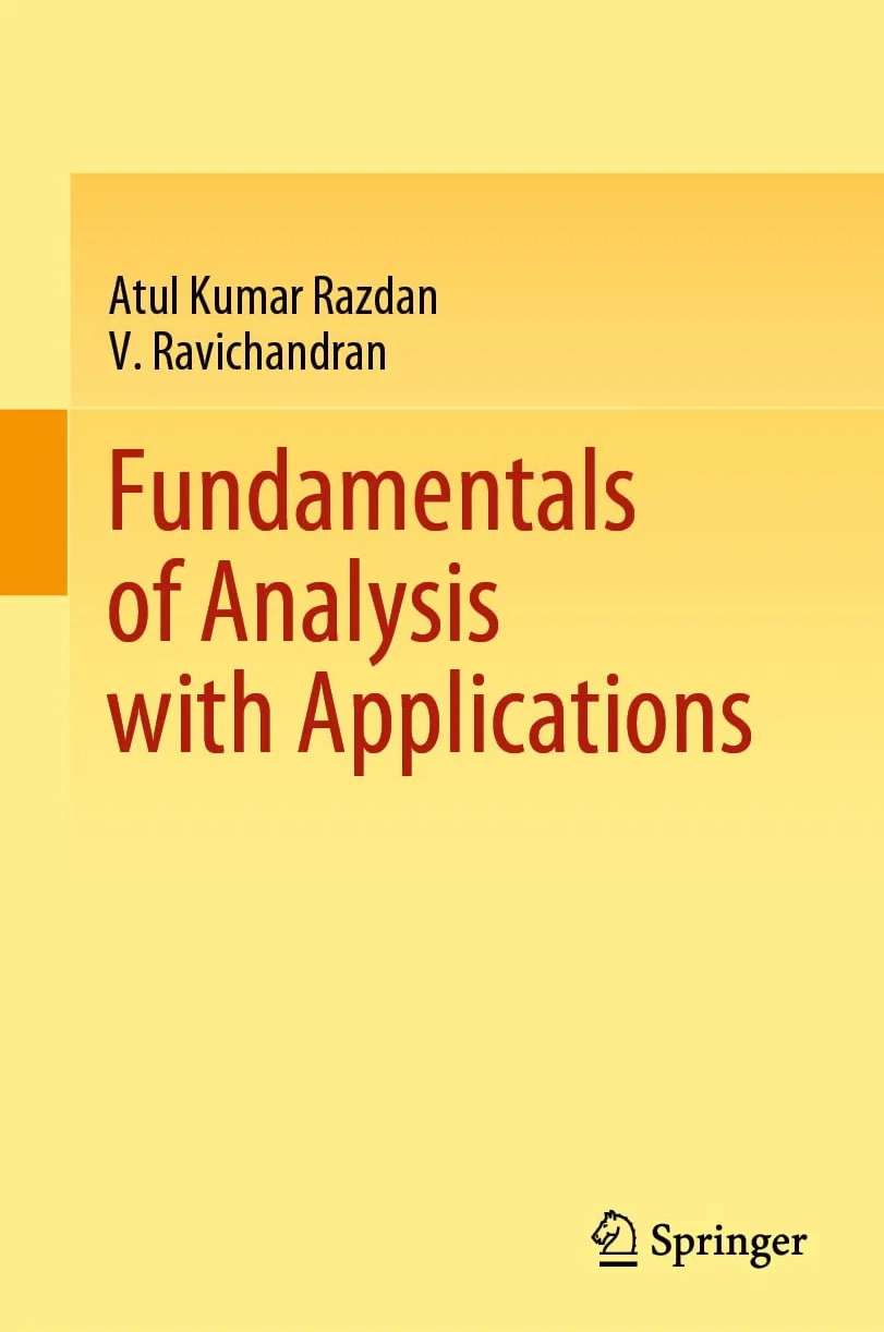 Fundamentals of Analysis with Applications