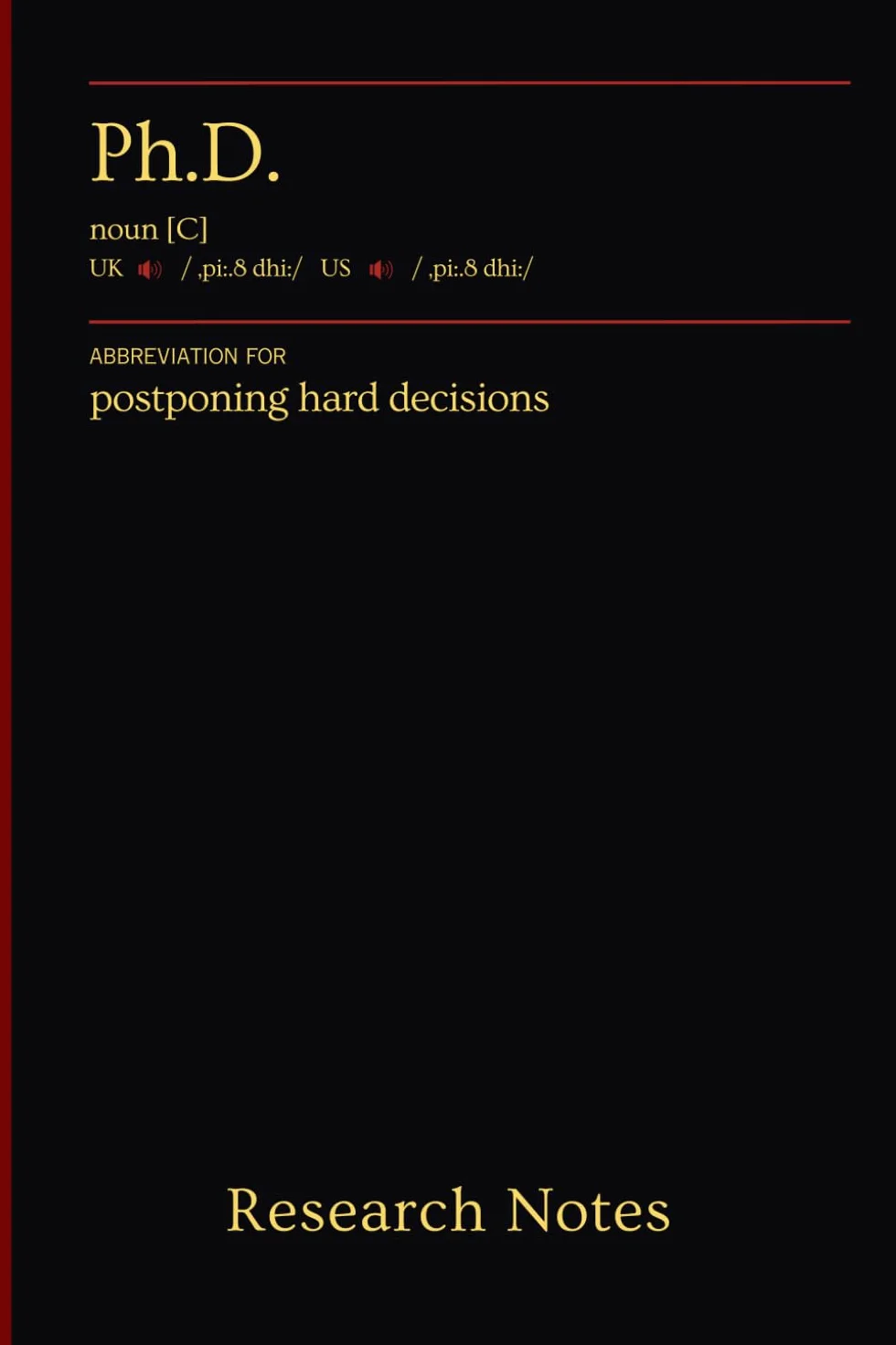 Research Notes PhD Notebook for Research and Paper Reading