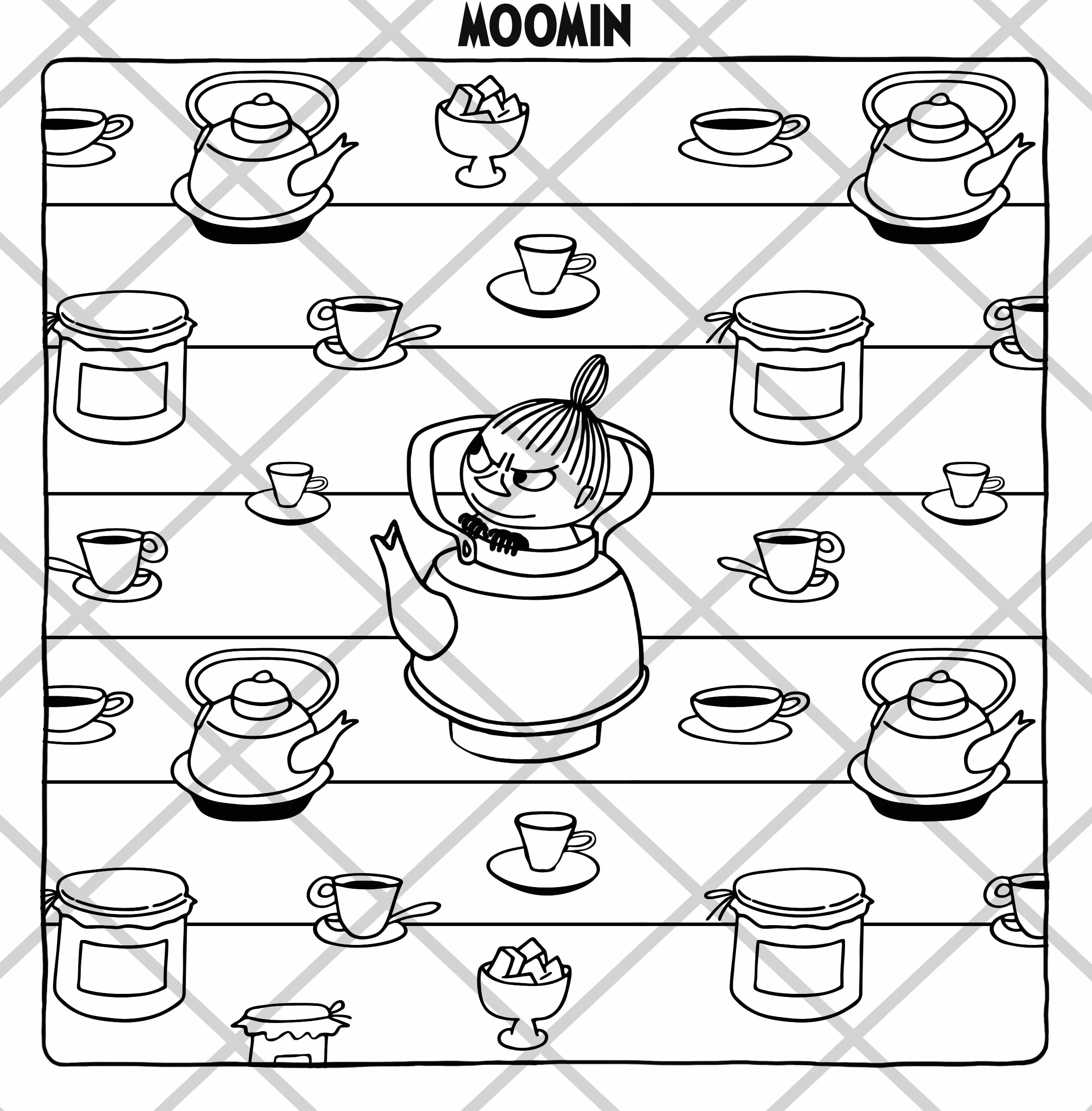 Moomin Moments: A Cute and Cosy Colouring Book for All Ages