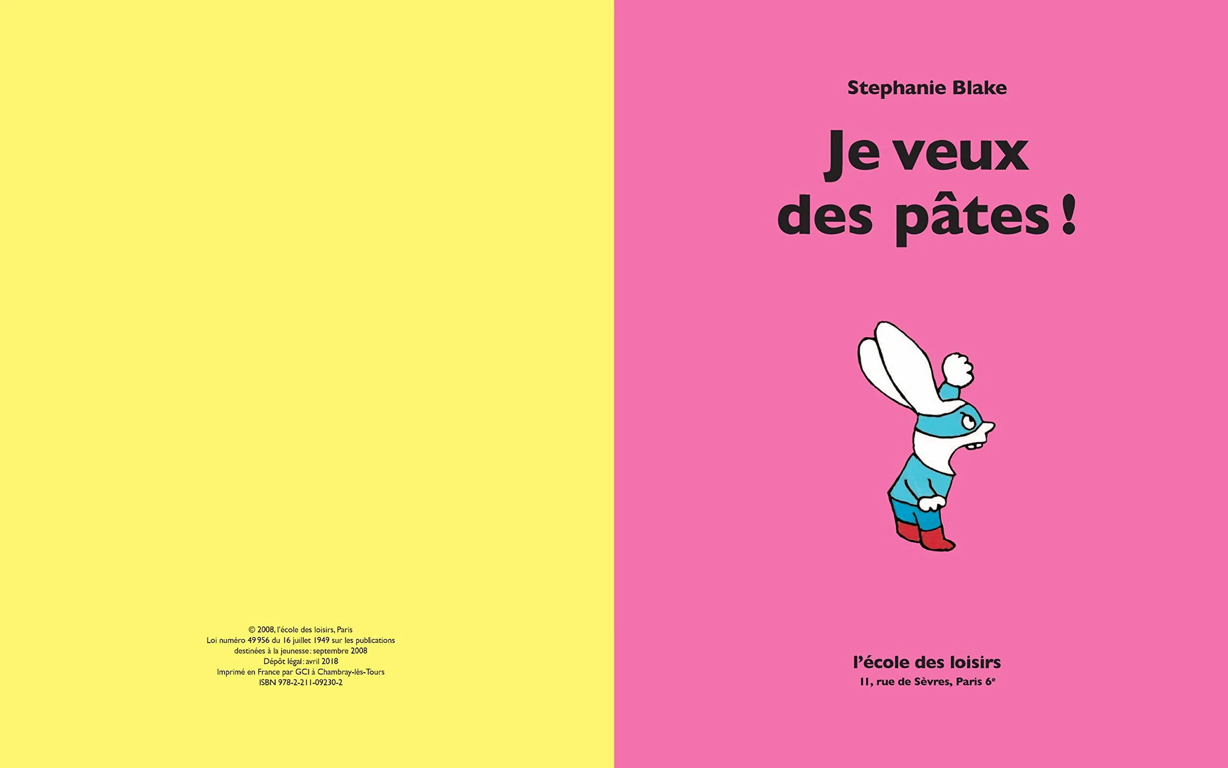 Je veux des pâtes !