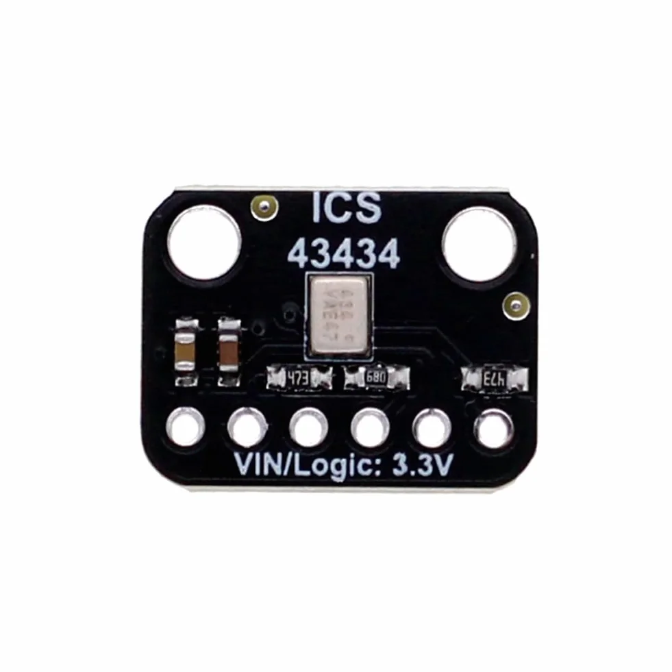 ICS-43434 I2S MEMS moduł mikrofonu zintegrowany filtr niskiego przejścia nagrywanie audio