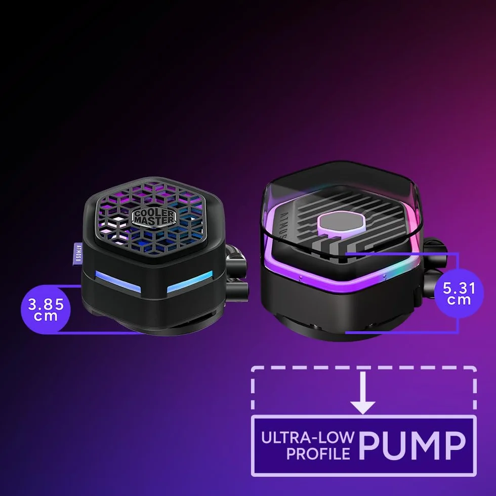Cooler Master MasterLiquid 360 Atmos II - Prozessor-Fl?ssigkeitsk?hlsystem - K?hlergr??e: 360 mm - (f?r: LGA1851, LGA1700, LGA1200, LGA1151, LGA1150, LGA1156, AM4, AM5)