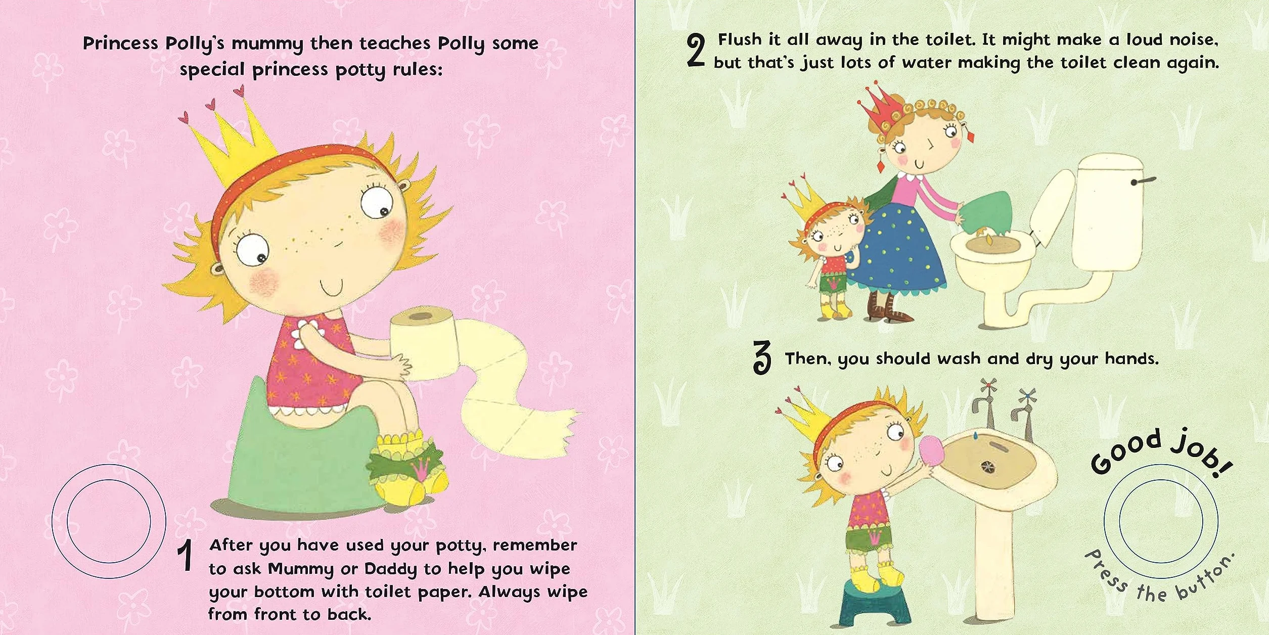 Princess Polly's Potty: A Noisy Sound Book