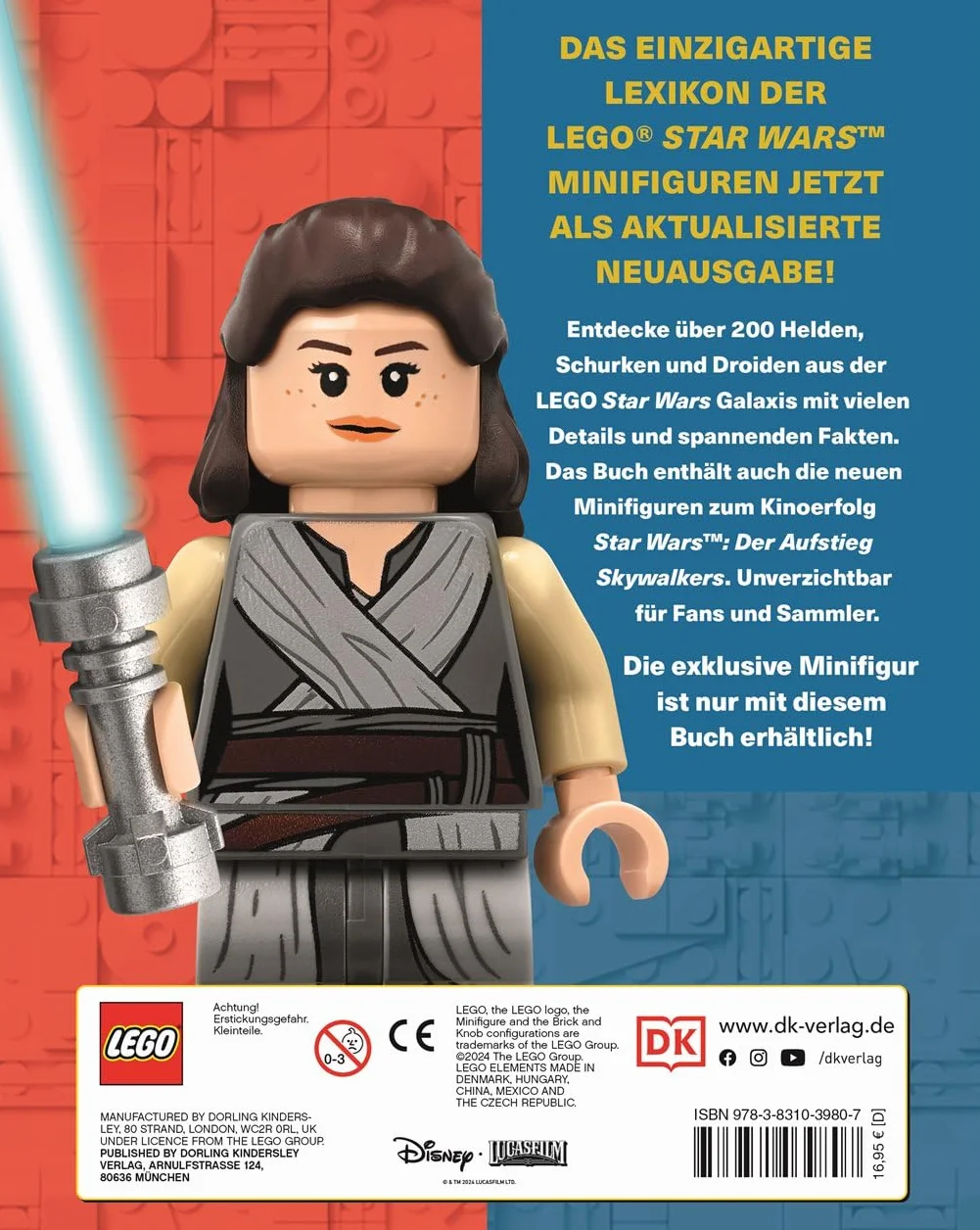 LEGO Star Wars Lexikon der Minifiguren Neuausgabe mit exklusiver Minifigur ab 6 Jahren