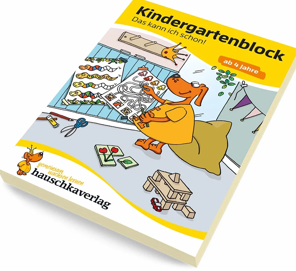 Ubungsmaterial fur kindergarten und vorschule - t620 - kindergartenblock - das kann ich schon! ab 4: Bunter Rätselblock - Sinnvolle Beschäftigung die Spaß macht: 620