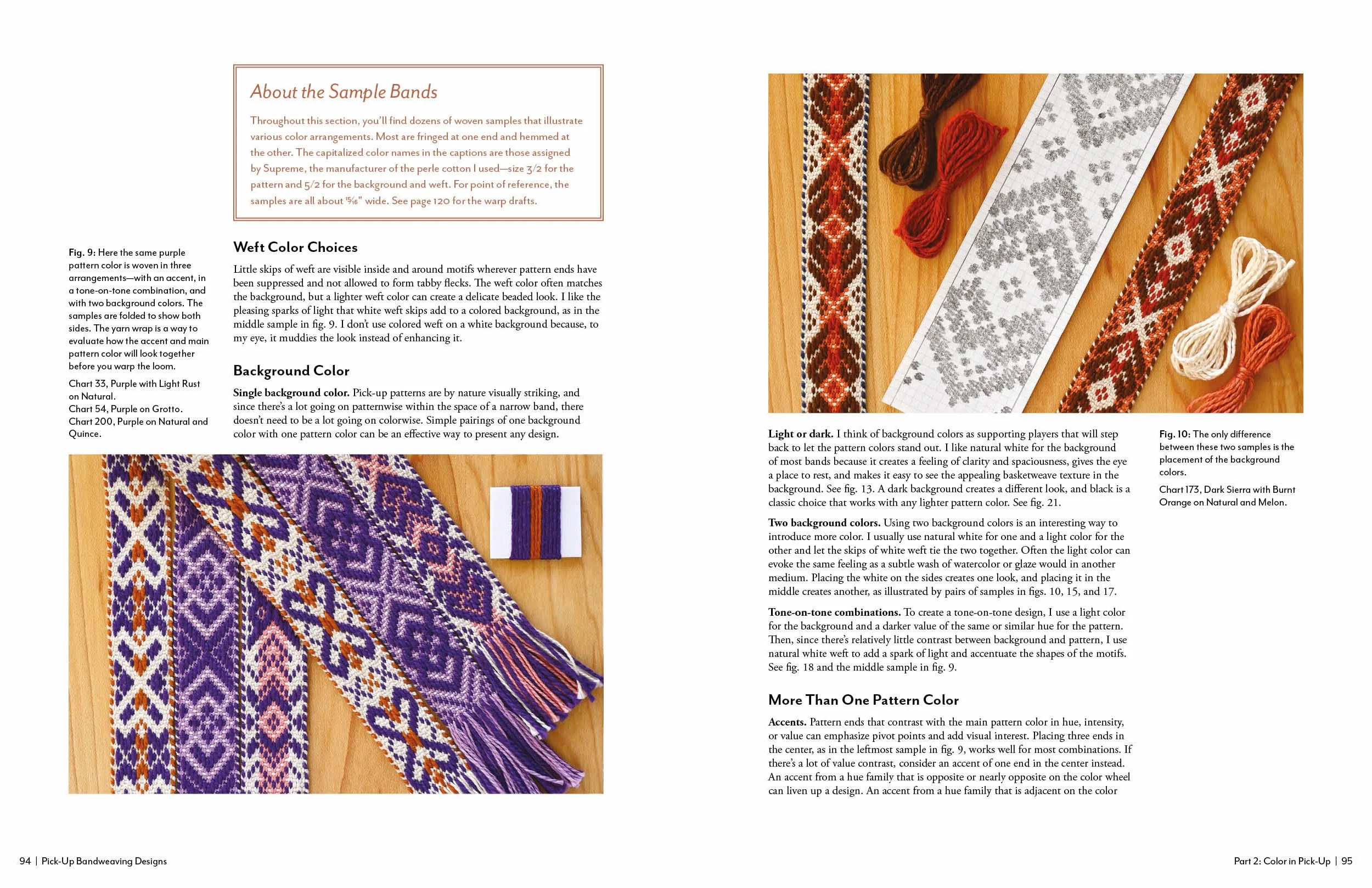 Pick-Up Bandweaving Designs: 288 Charts for 13 Pattern Ends