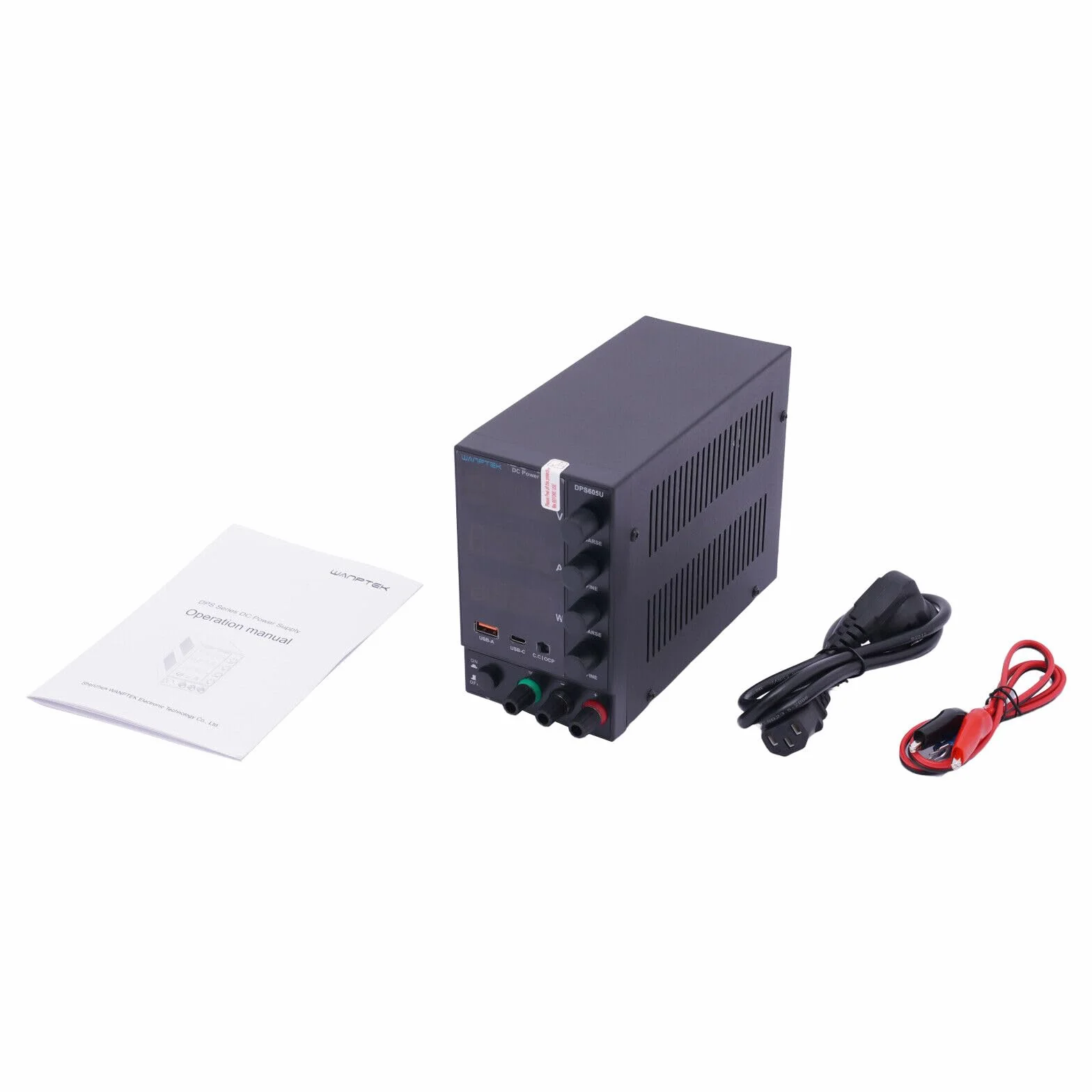 Wanptek DPS605U zasilacz laboratoryjny DC regulowany 0-60 V 0-5 A 300 W wyświetlacz LED