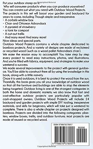 Outdoor Wood Projects: A Step By Step Guide To Woodworking For Beginners