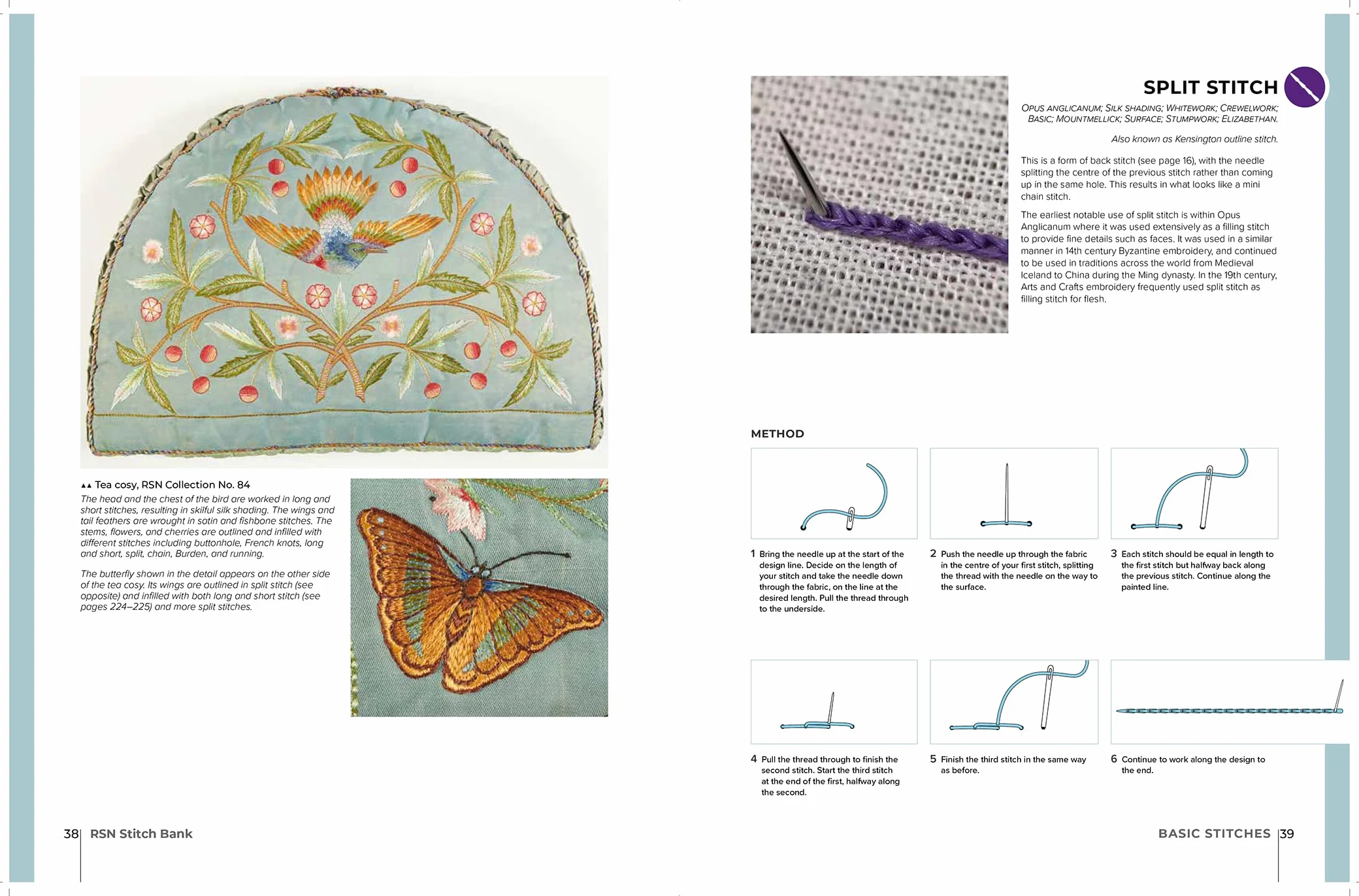 Rsn Stitch Bank: 200 Essential Embroidery Stitches
