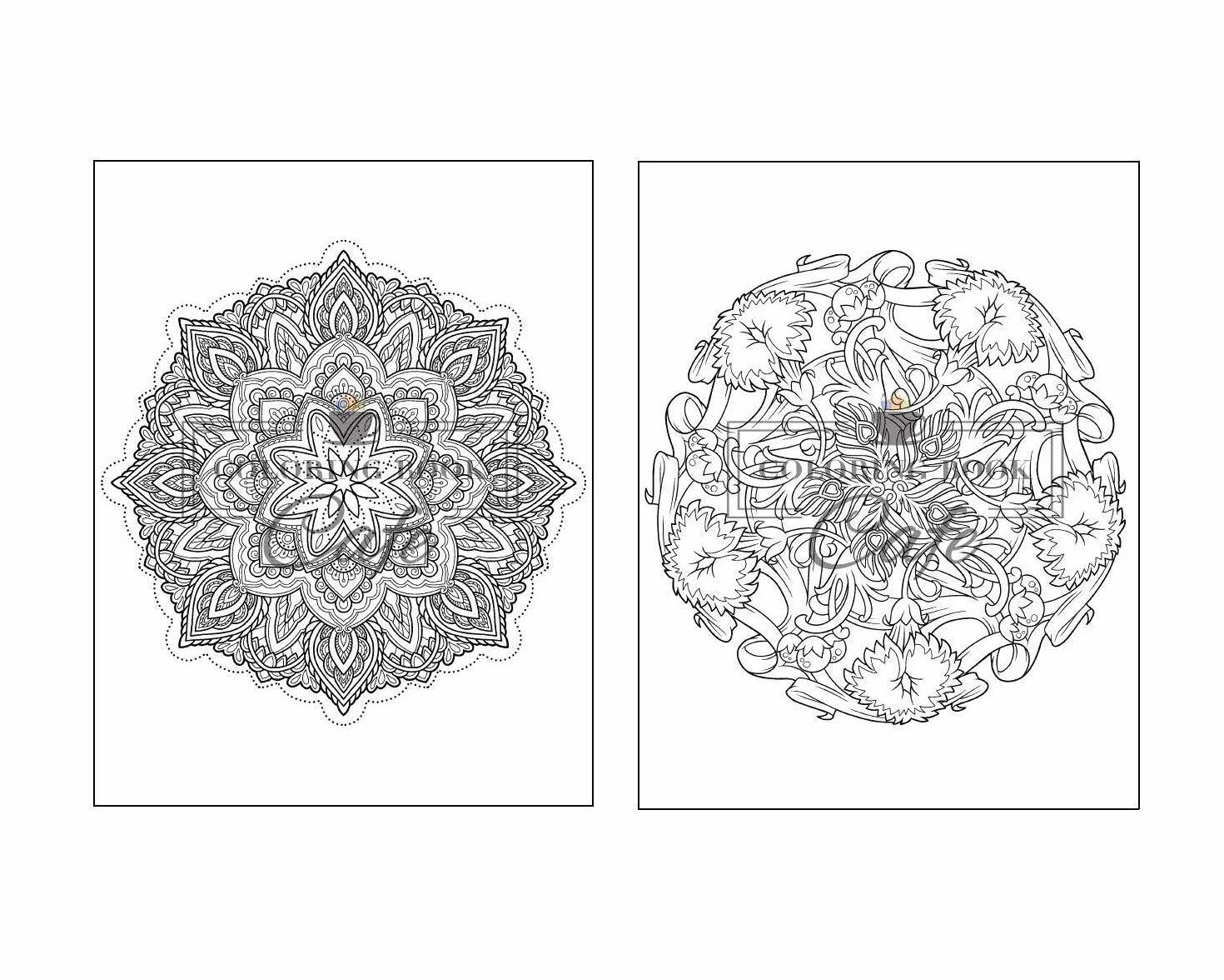 125 Mandalas: An Adult Coloring Book Featuring 125 of the World’s Most Beautiful Mandalas for Stress Relief and Relaxation