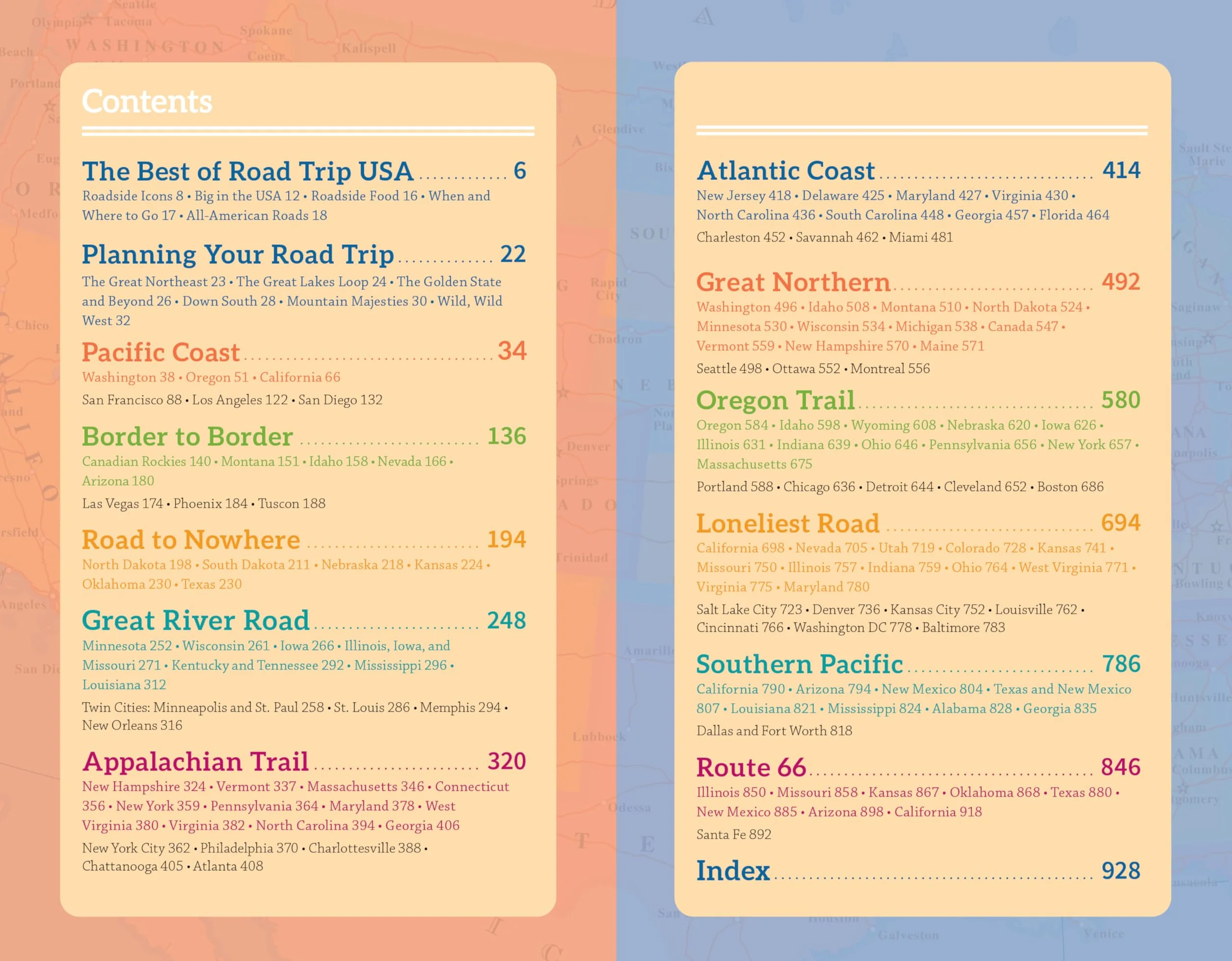 Road Trip USA: Cross-Country Adventures on America's Two-Lane Highways