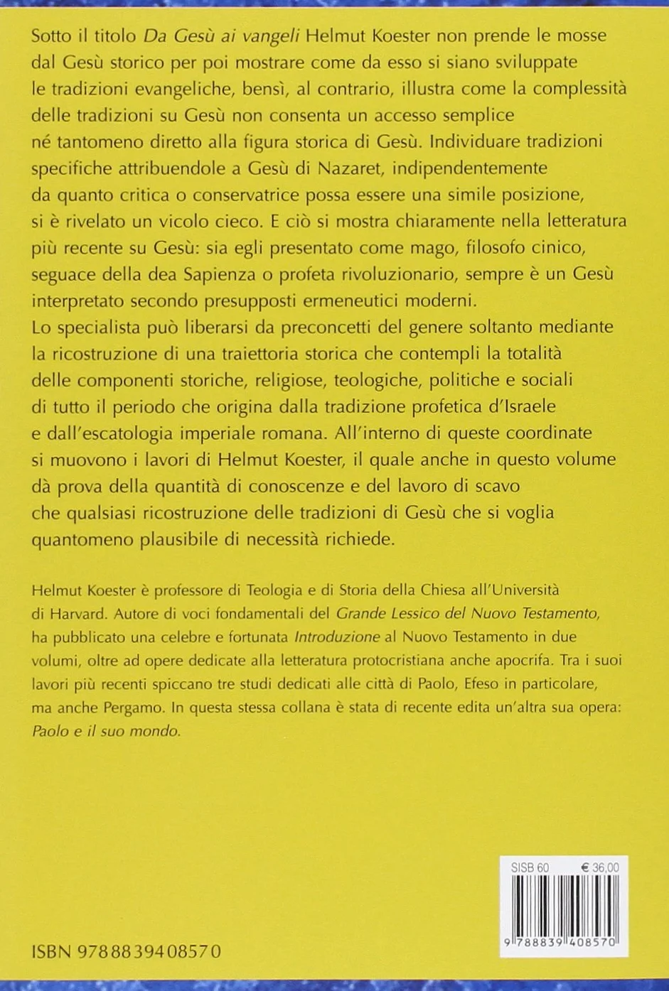 Da Gesù ai vangeli