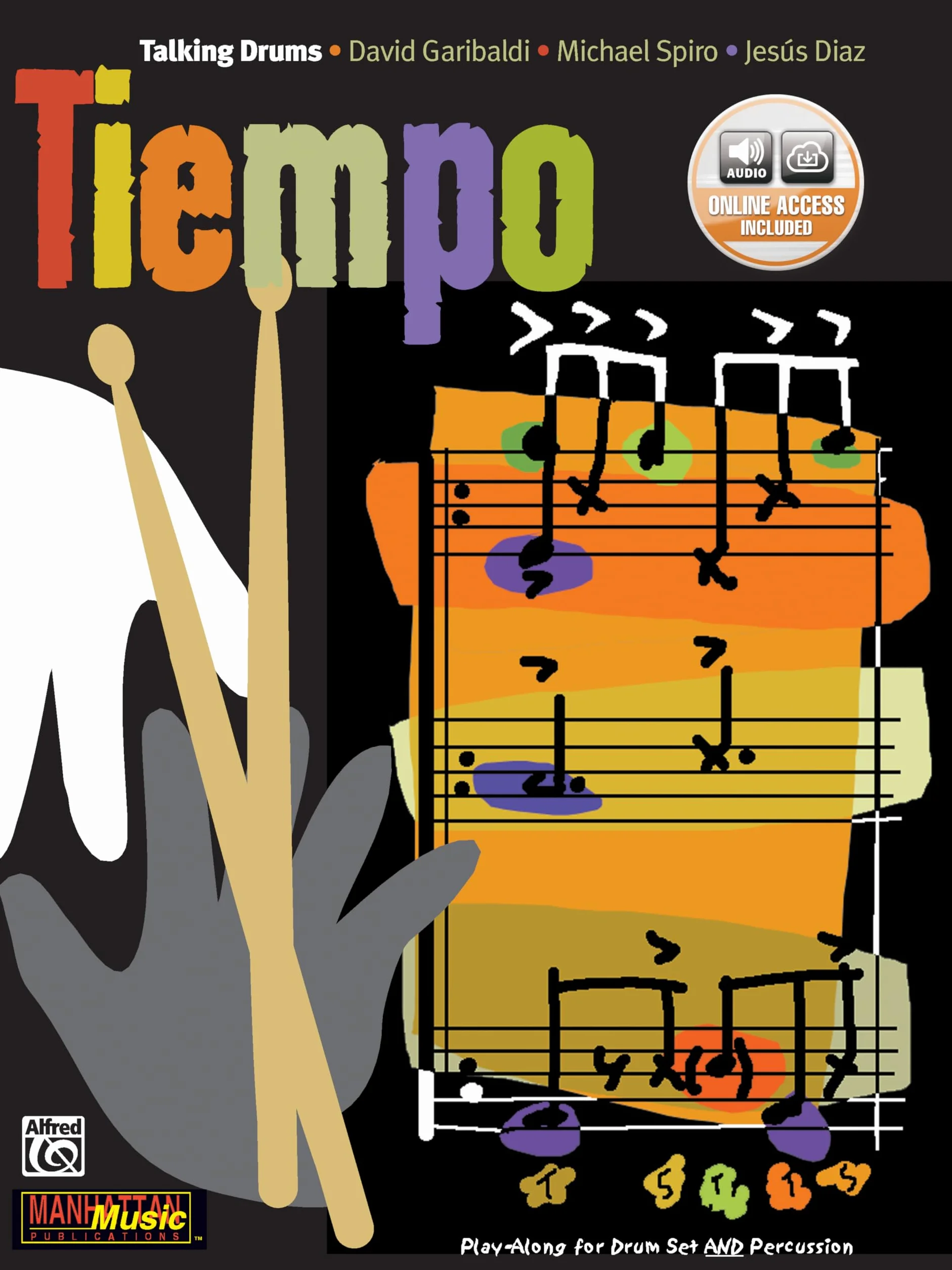 TALKING DRUMS TIEMPO BOOK/2CD +CD