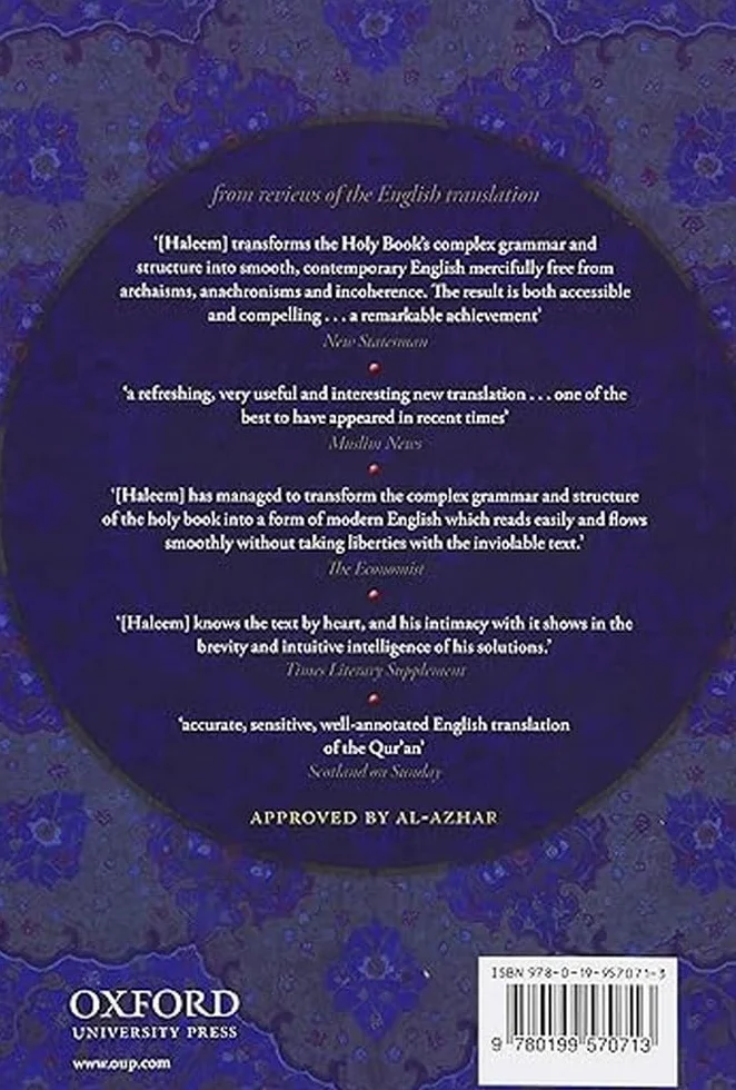 The Qur'an: English Translation and Parallel Arabic Text