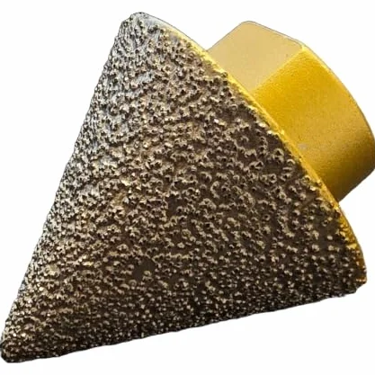 GETAR Frez Diamentowy Stożkowy 0-50mm | Pogłębiacz na Szlifierkę M14 | do Fazowania i Powiększania Otworów w Gresie, Płytkach, Granicie | CSH04000050-GT