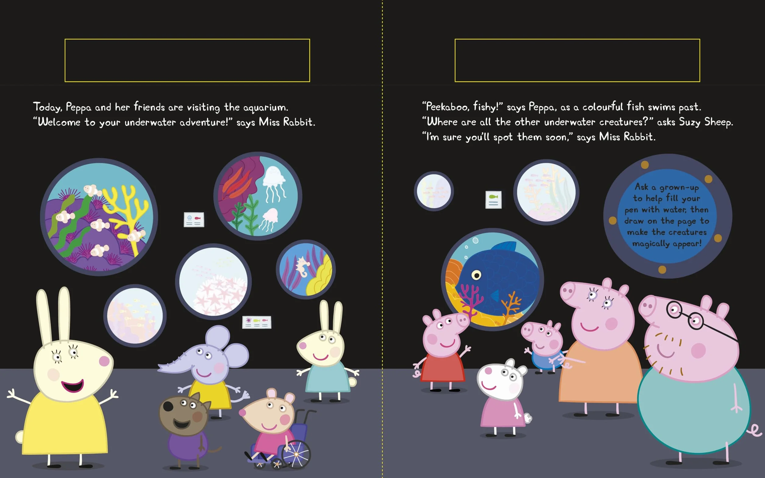Peppa Pig Magic Painting Book: Peppa’s Underwater Adventure