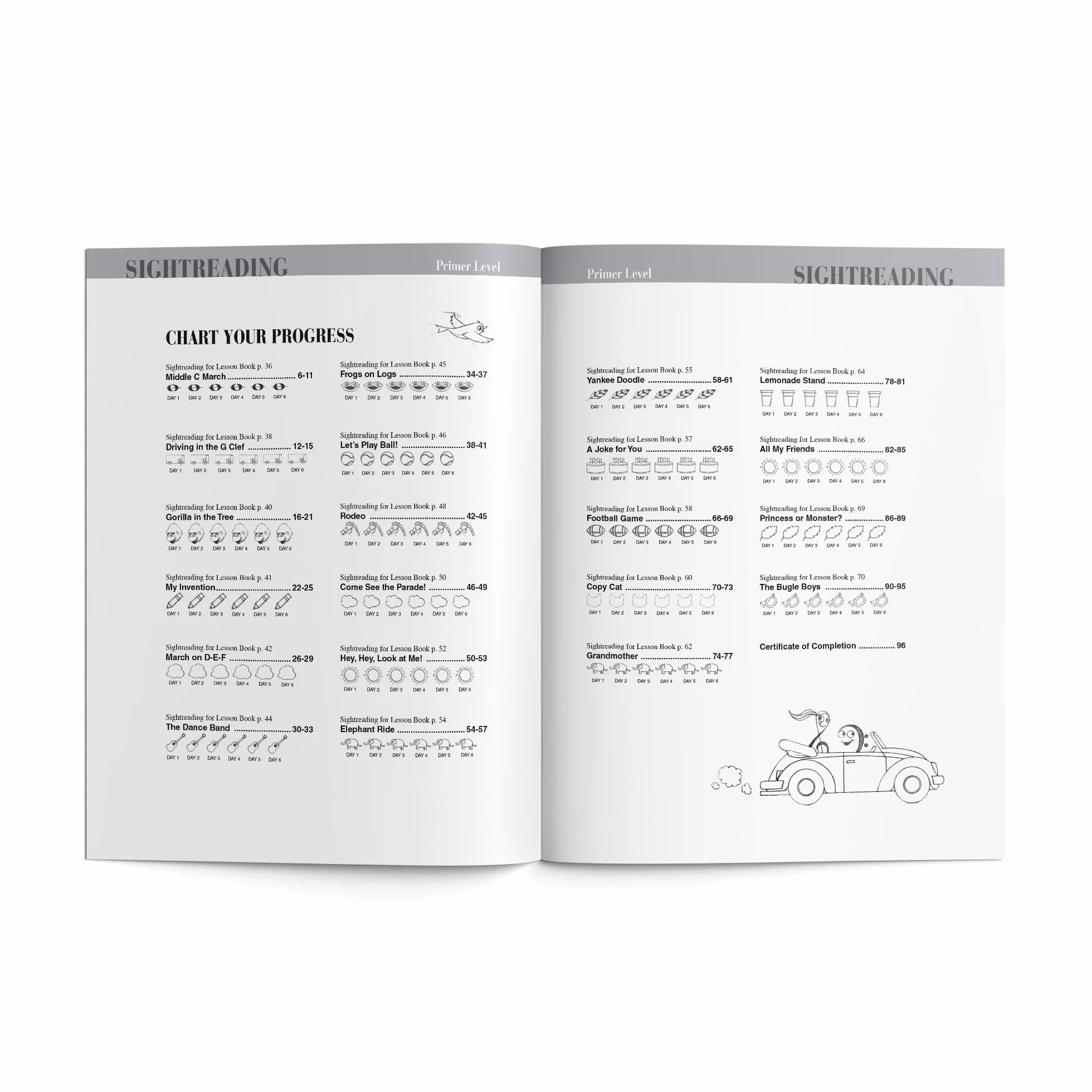 Nancy faber : piano adventures primer level - sightreading book