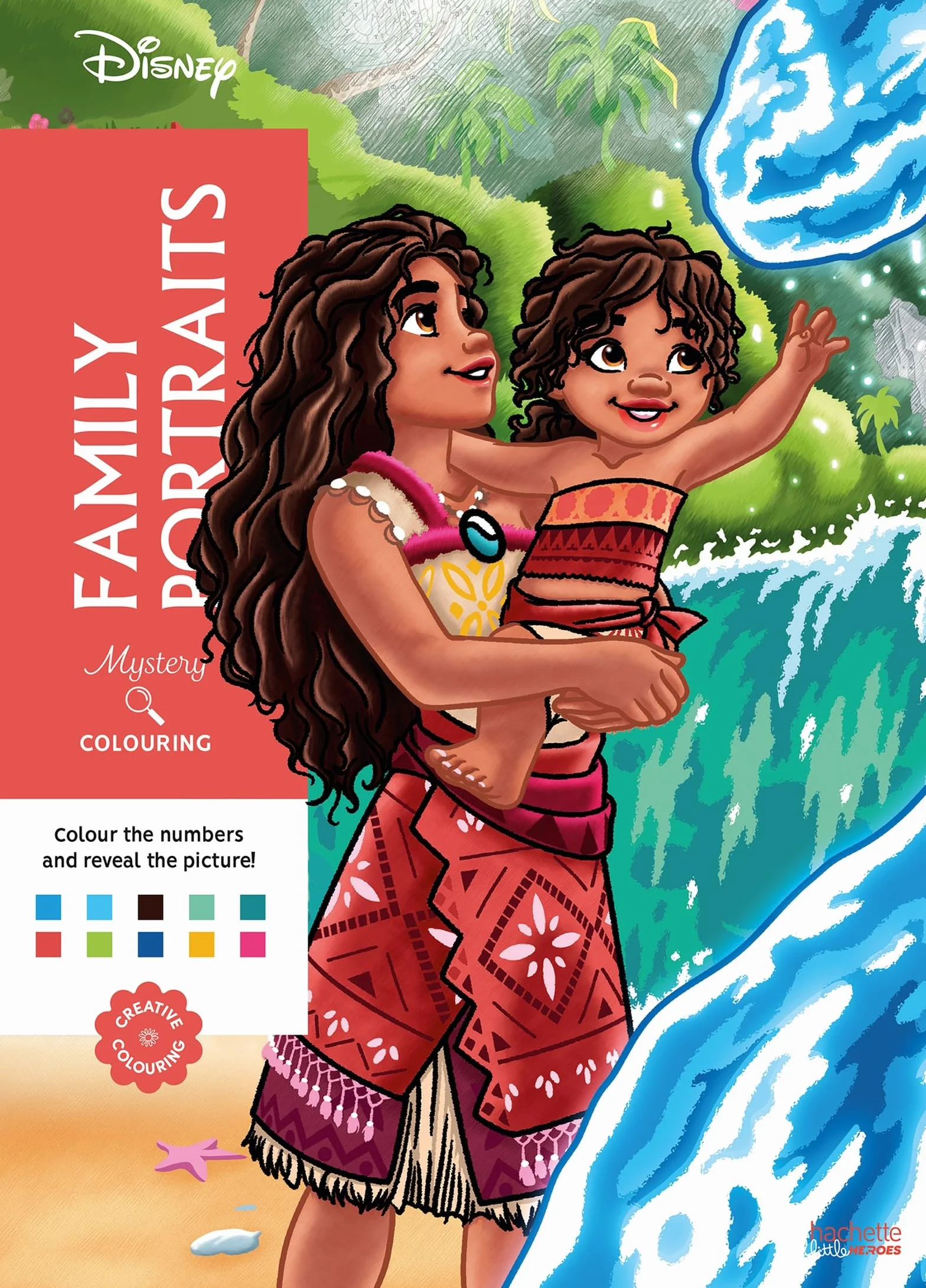 Family Portraits - COLO UK 2026: Reveal iconic Disney characters with colour by number