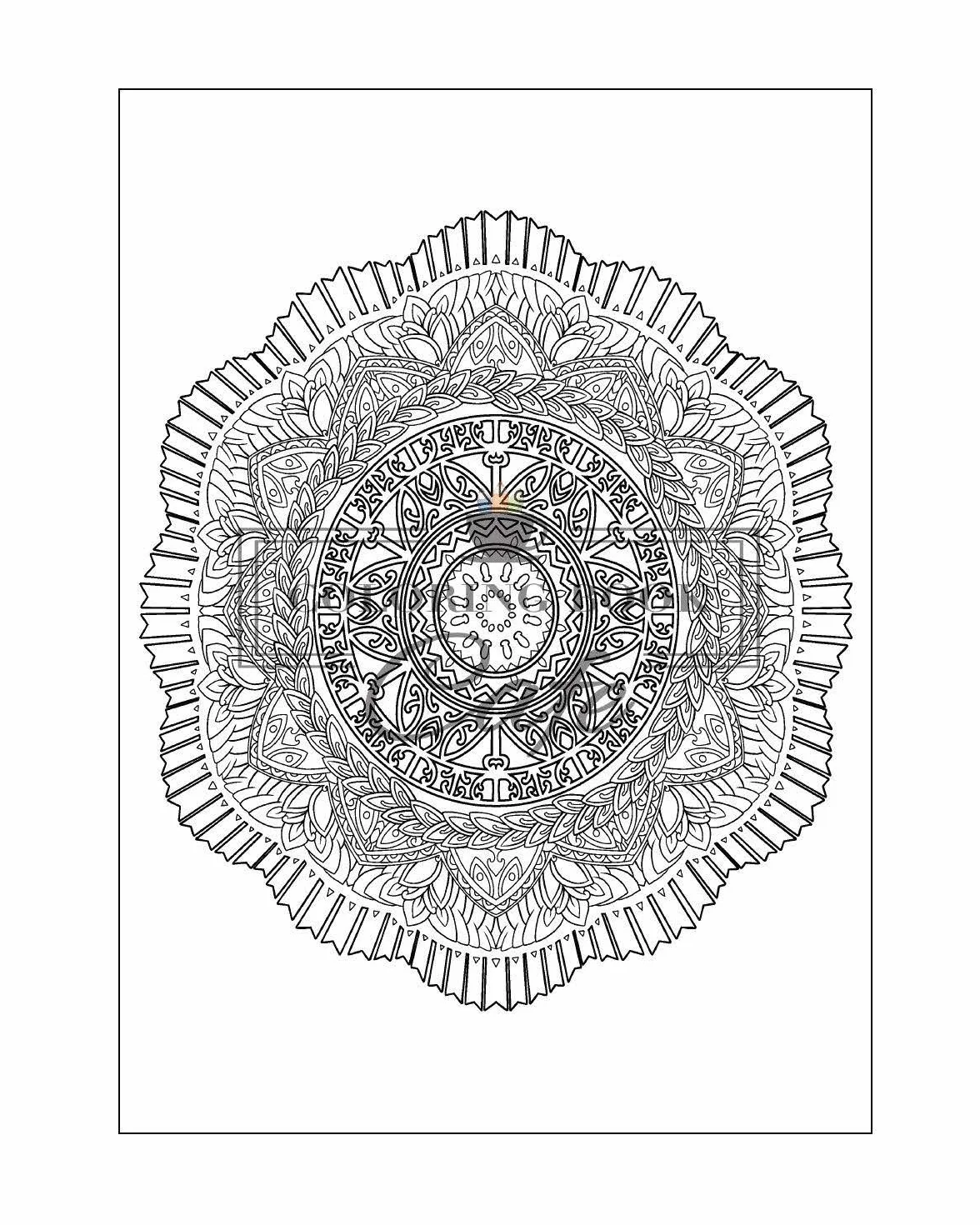 125 Mandalas: An Adult Coloring Book Featuring 125 of the World’s Most Beautiful Mandalas for Stress Relief and Relaxation
