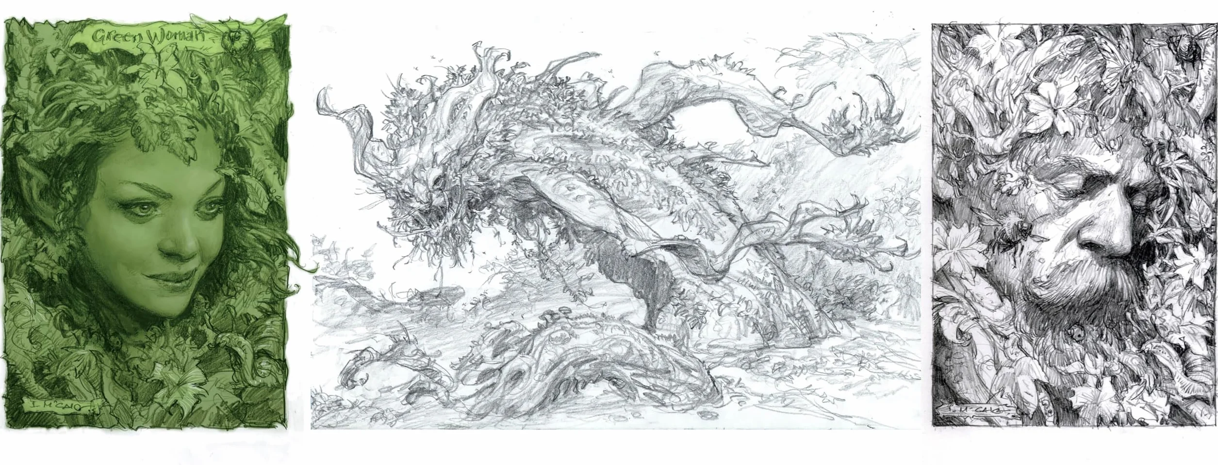 Iain McCaig's Once Upon a Time in the Sketchbook