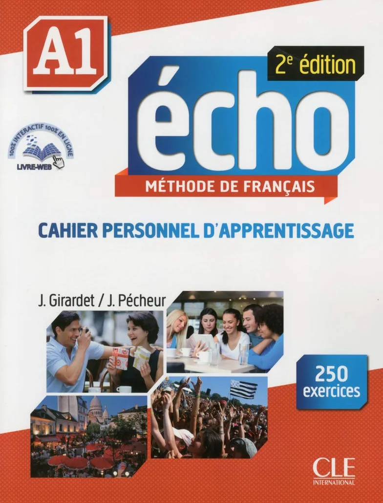 Echo Niveau A1 Cahier d'activités 2ème édition + CD + Livre-web