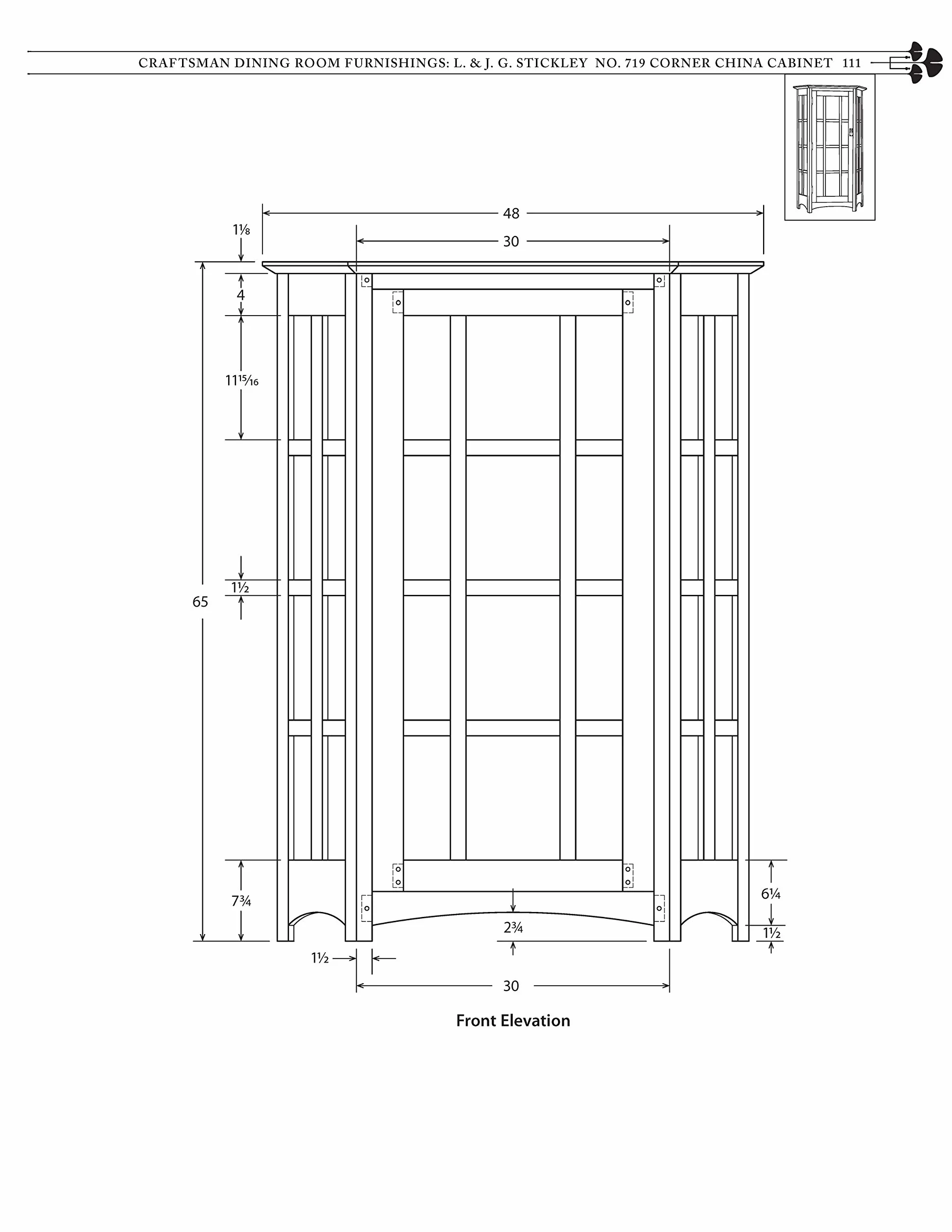 Great Book of Shop Drawings for Craftsman Furniture, Revised & Expanded Second Edition: Authentic Plans for 61 Classic Pieces