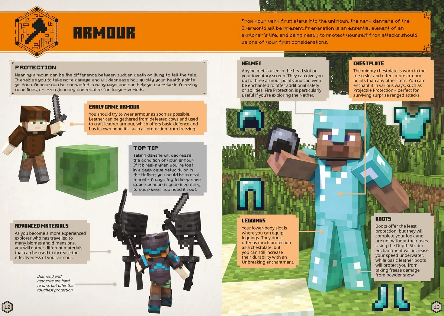 All New Official Minecraft Explorer’s Handbook: Discover How To Become An Explorer with the Latest Essential 2023 Official Guide Book for the Best-Selling Video Game of All Time.