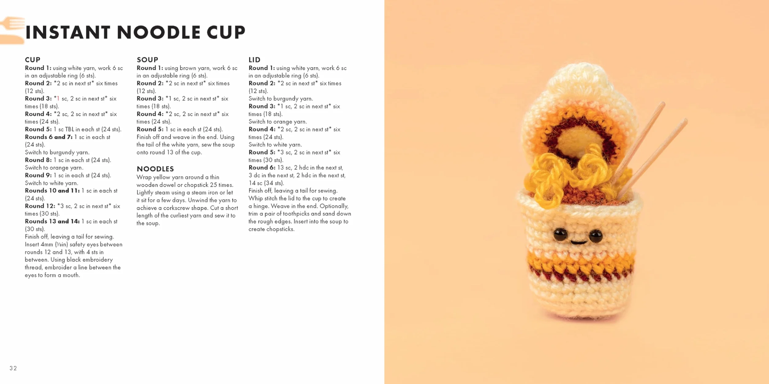 Mini Amigurumi Food: 29 Tiny Treats to Crochet