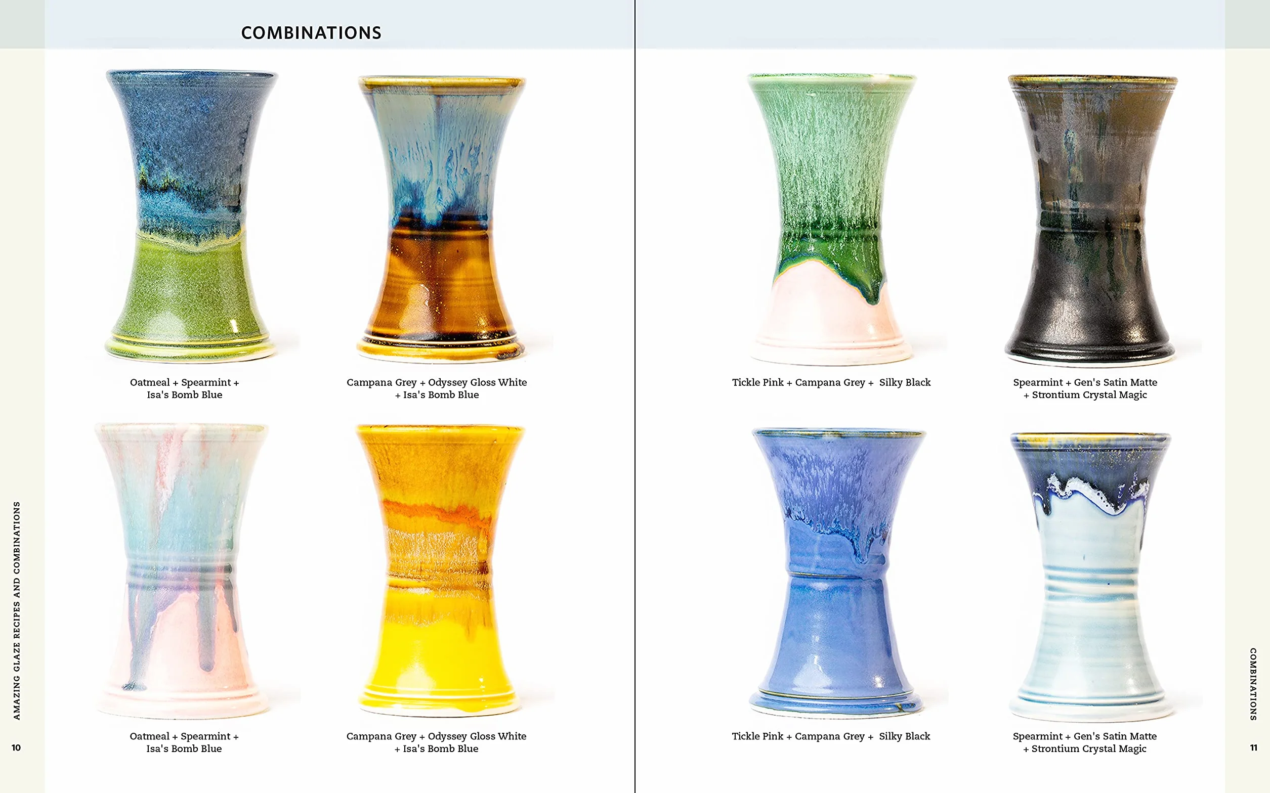Glaze Recipes and Combinations: 200+ Finishes for Low-Fire, Mid-Range, High-Fire Pottery