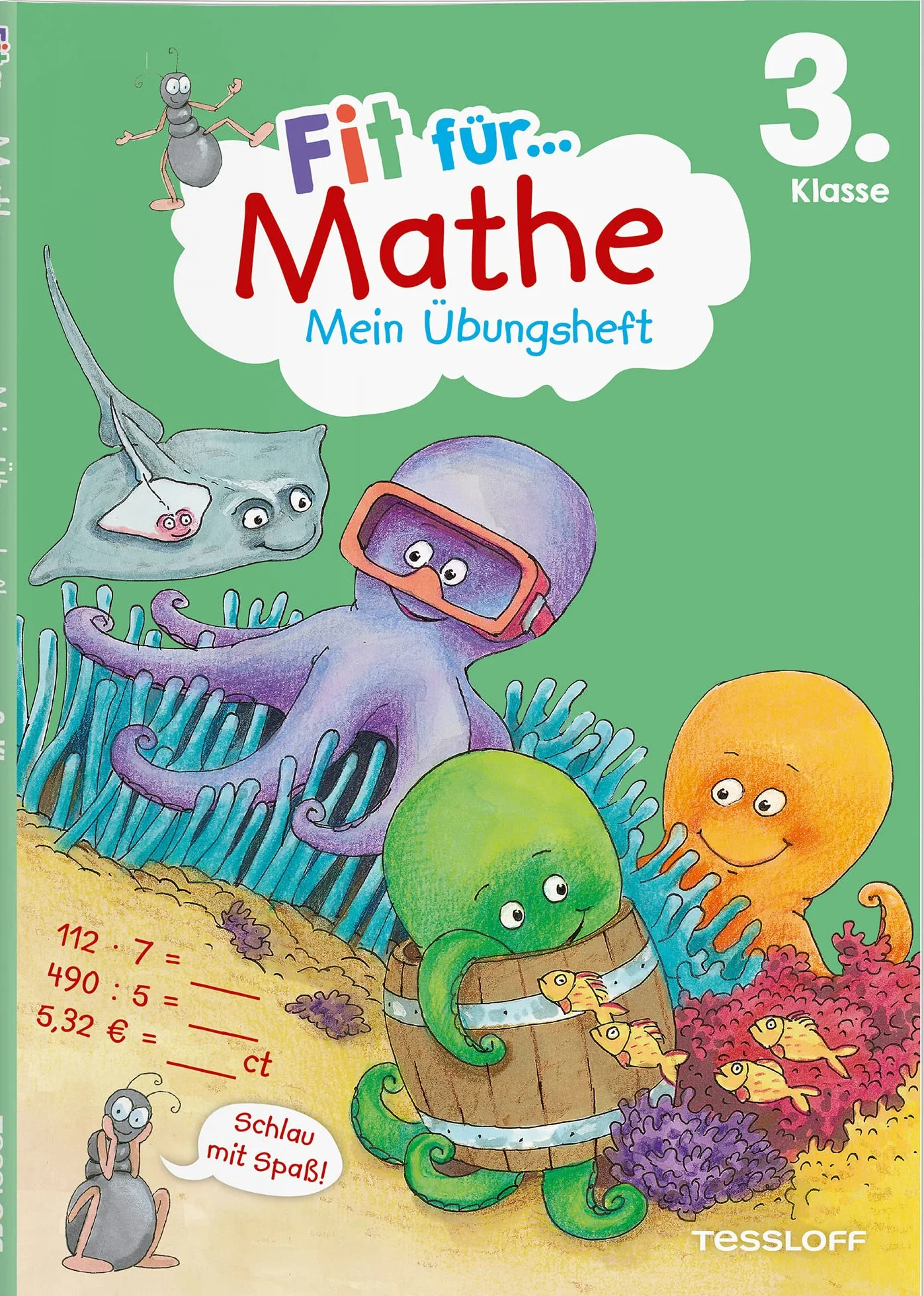 Fit für Mathe 3. Klasse Mein Übungsheft Rechnen bis 1000 Grundrechenarten Sachaufgaben Geometrie