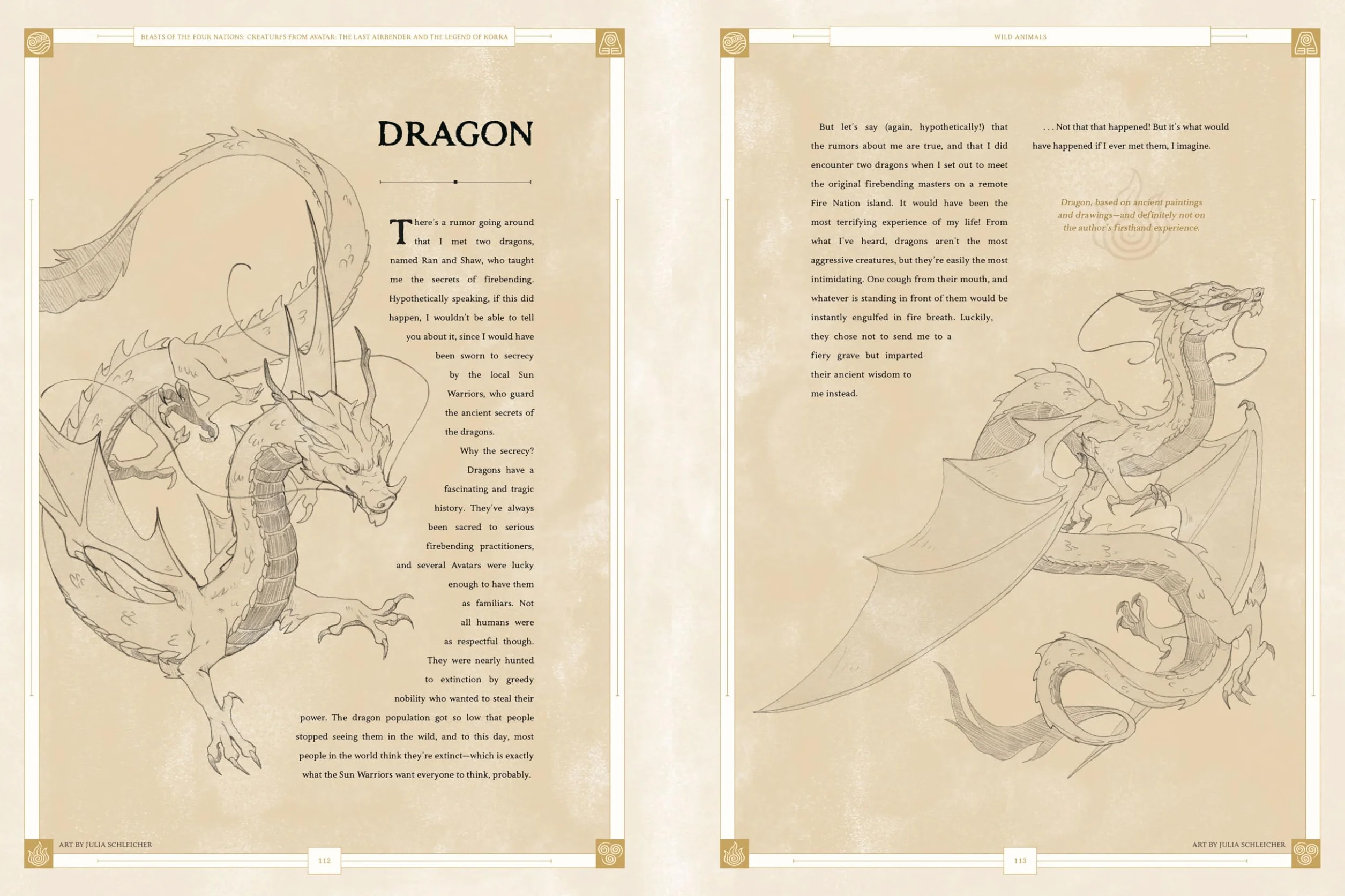 Beasts of the Four Nations: Creatures from Avatar & Legend of Korra