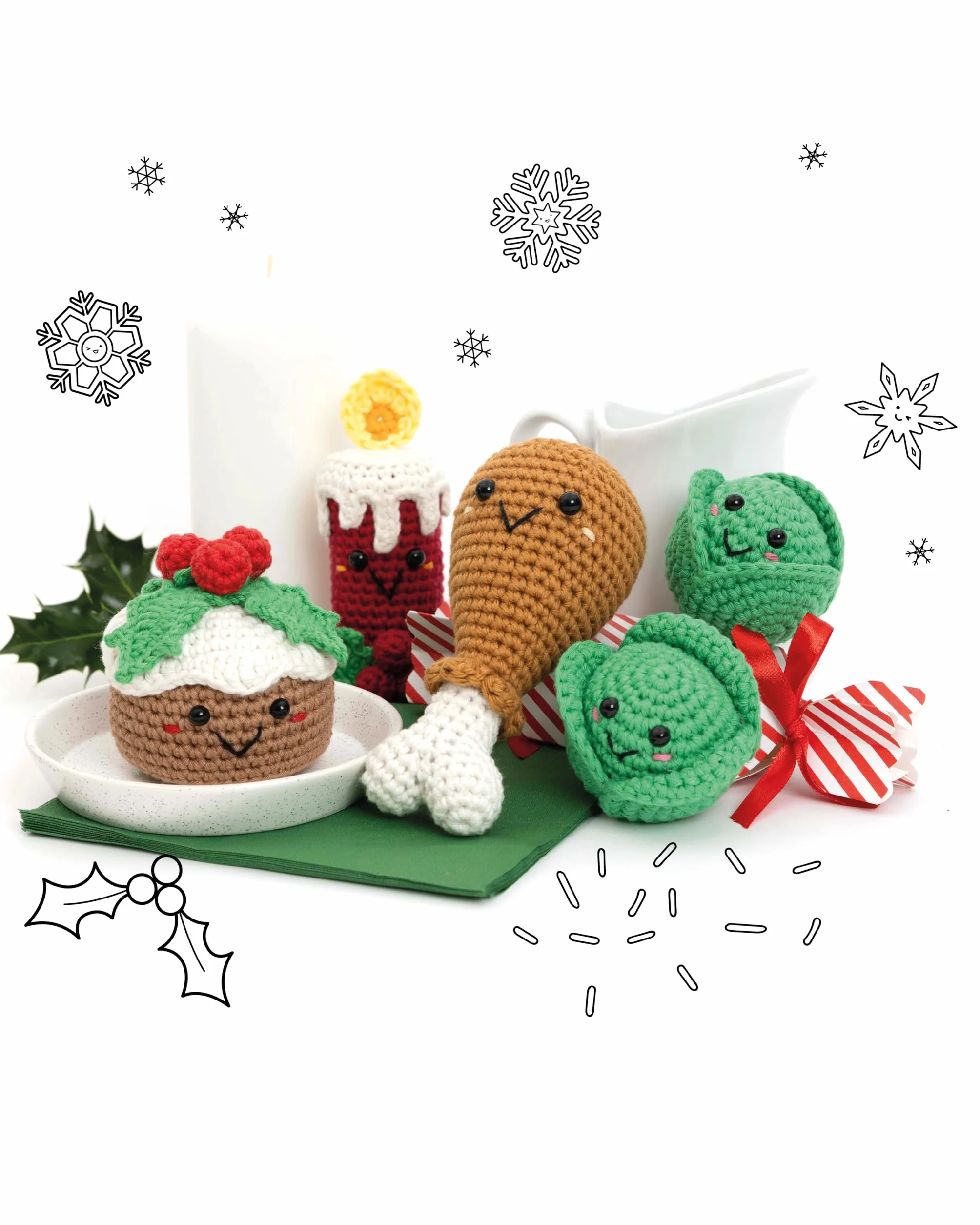 Kawaii Crochet Christmas: 40 Super Cute Amigurumi Patterns for the Festive Season