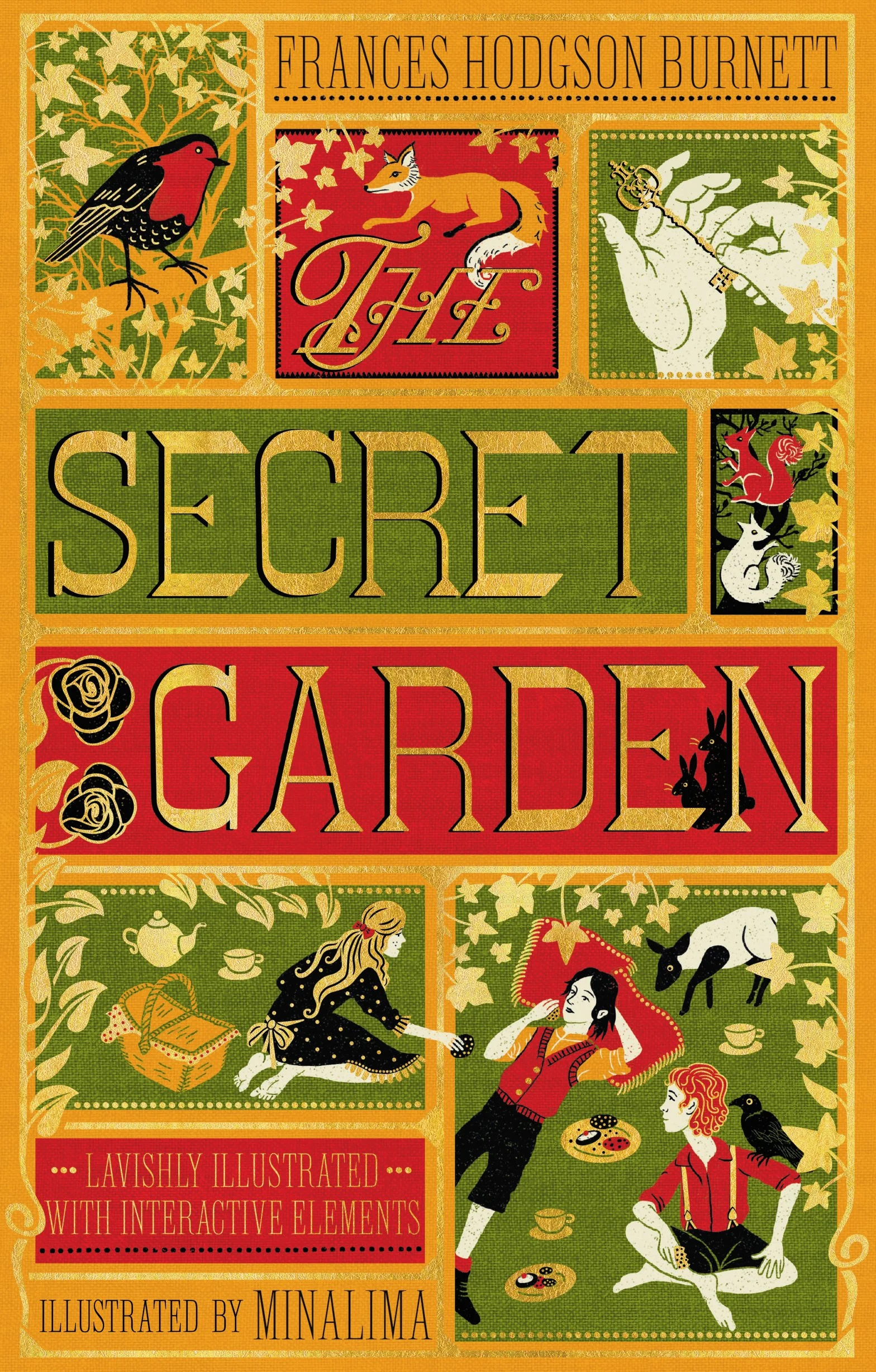 Minalima: The Secret Garden: Frances Hodgson Burnett & Minalima: Illustrated with Interactive Elements