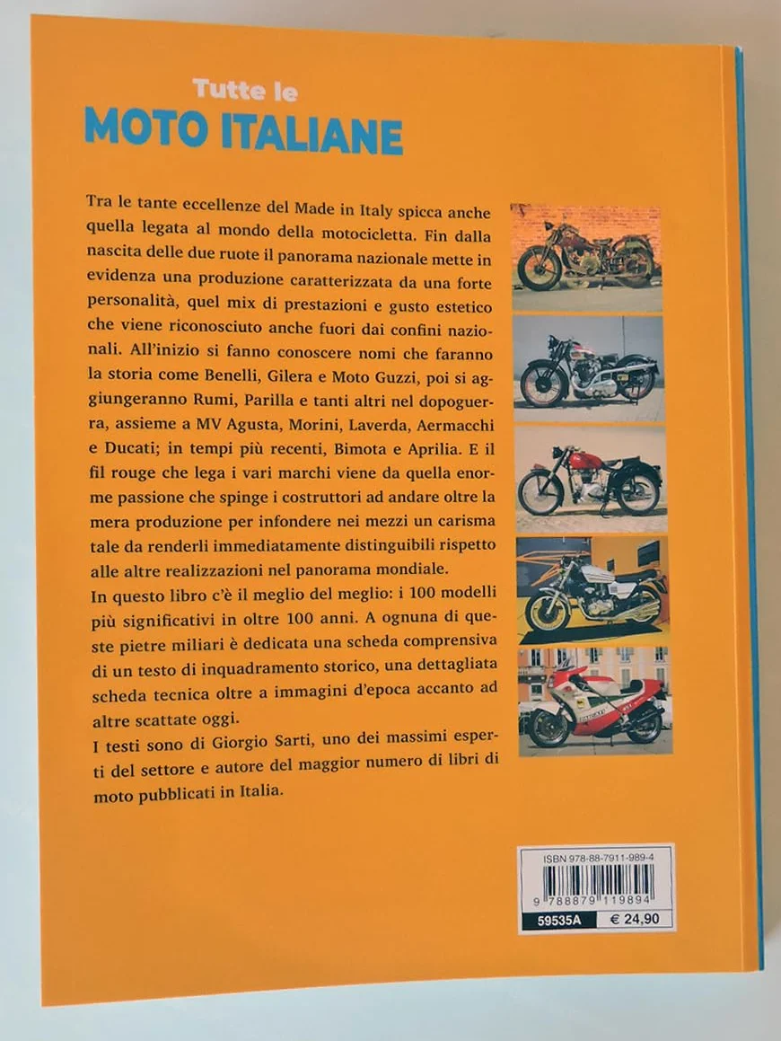 Tutte le moto italiane. Le 100 più belle di sempre