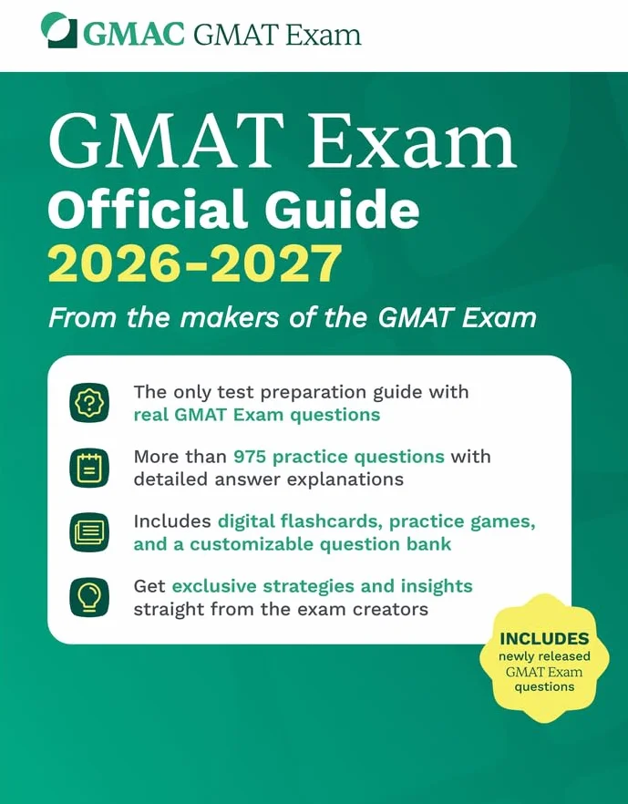 GMAT Official Guide 2026-2027 Book + Online Question Bank