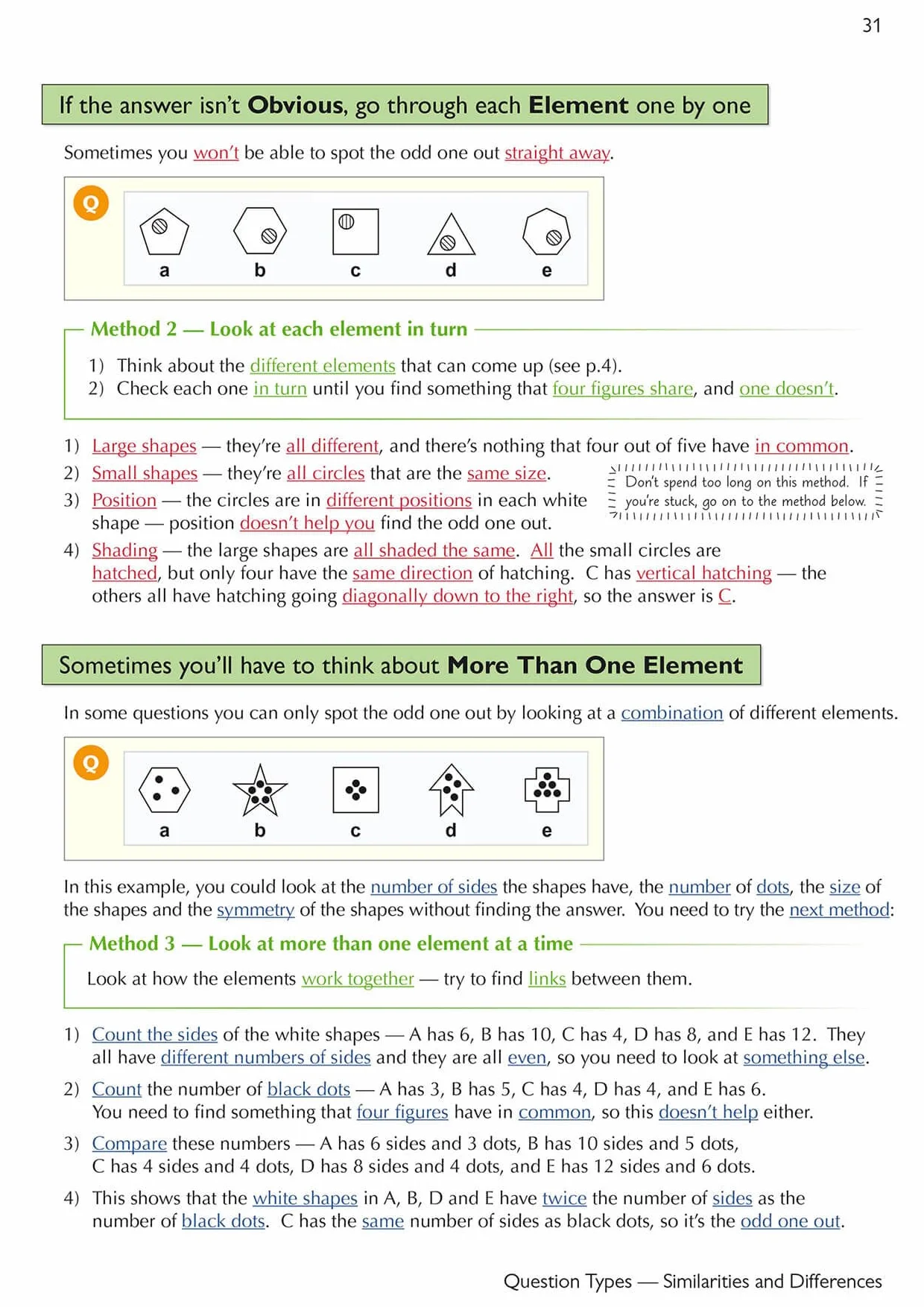 GL Non-Verbal Reasoning Study Book Parents Guide Online Edition