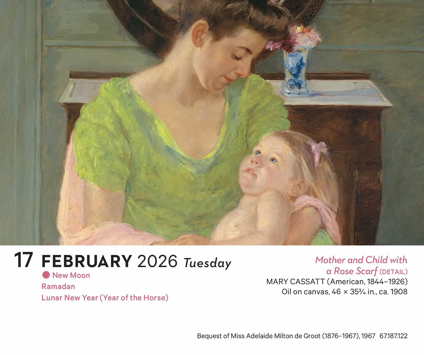 Impressionism and Post-Impressionism 2026 Day-to-Day Calendar