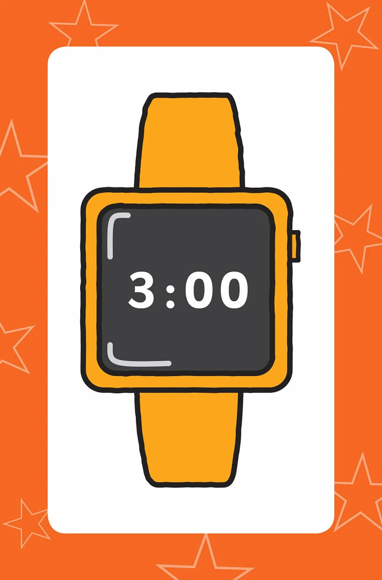 Telling the Time Flashcards for Ages 5-7