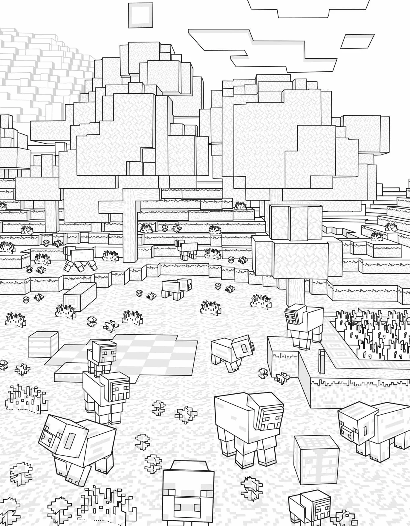 The Official Minecraft Colouring Book, Volume 2