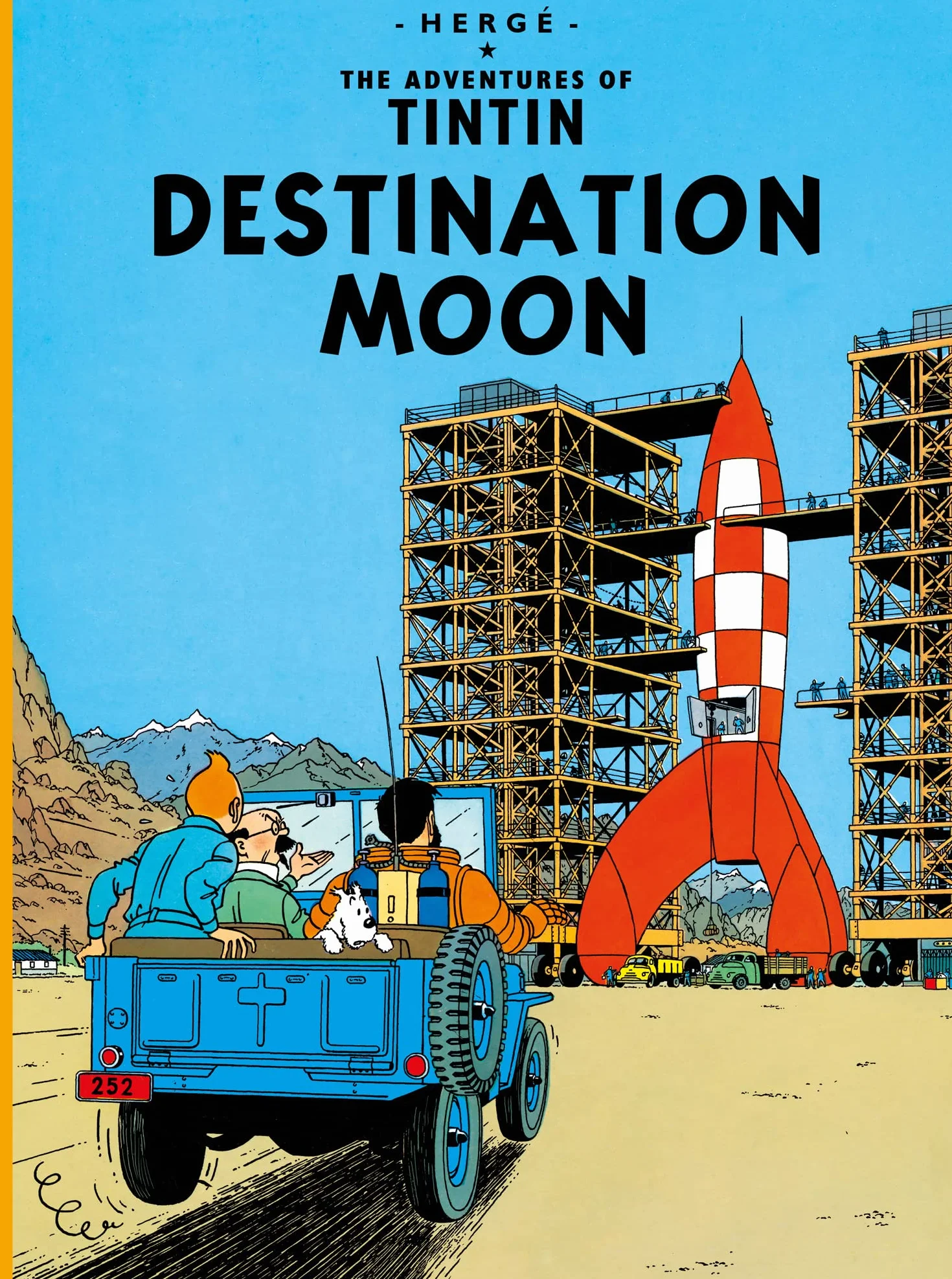 The Adventures of Tintin: Destination Moon Classic Children's Illustrated Mystery Adventure