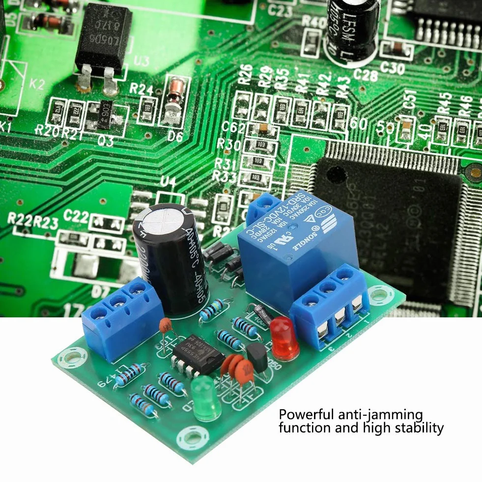 Sterownik czujnika cieczy DC12V automatyczny moduł przełączania poziomu wody