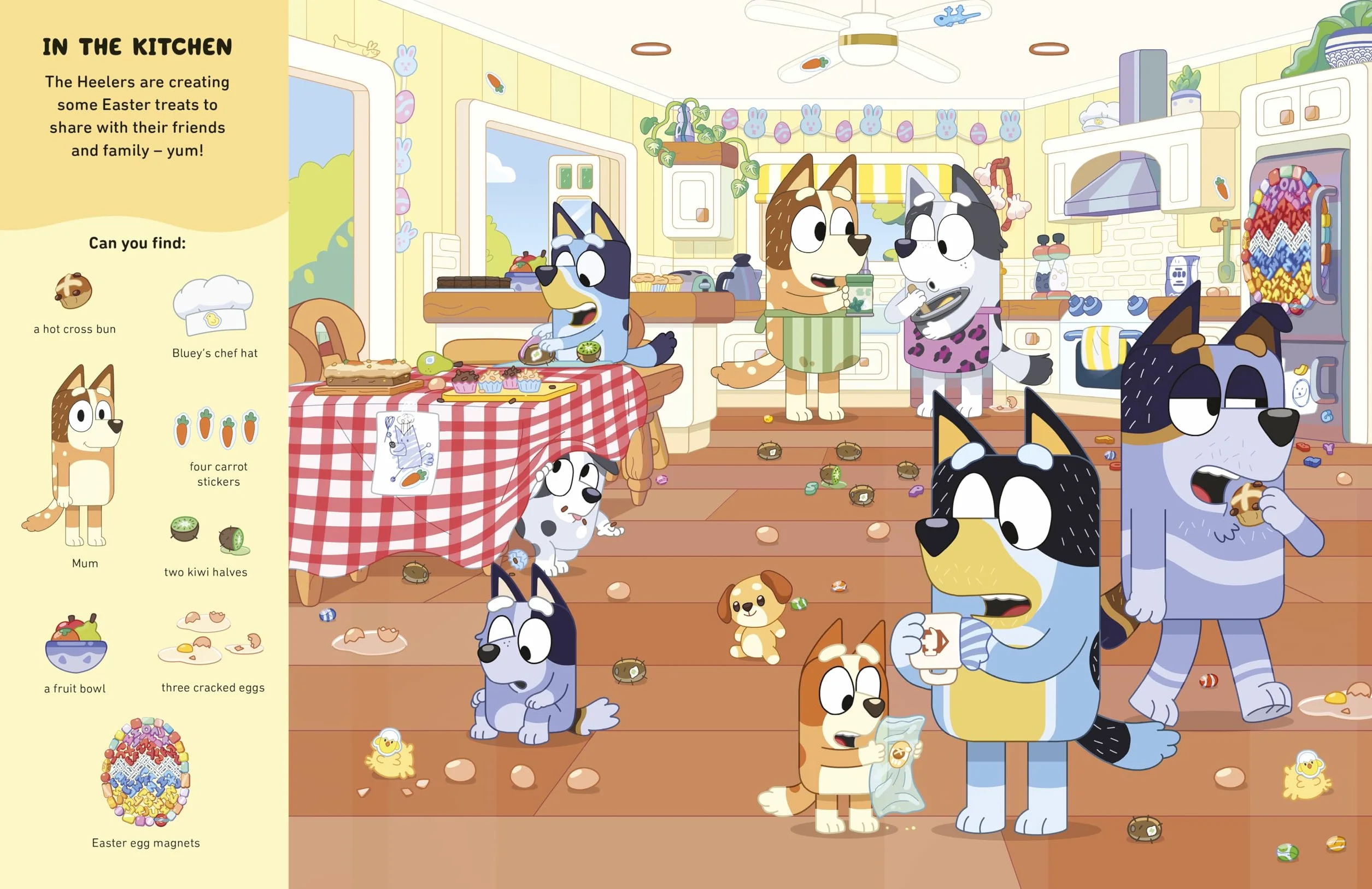 Bluey: Where's Bluey at Easter? Search-and-Find Book