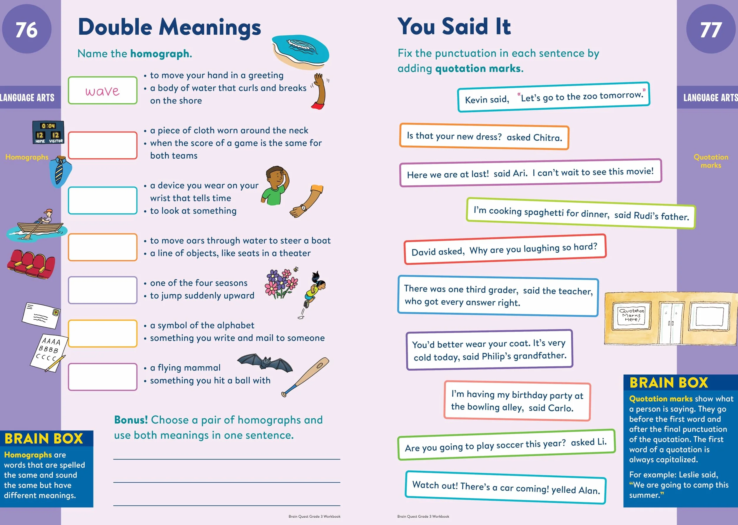 Brain Quest Workbook 3rd Grade Revised Edition