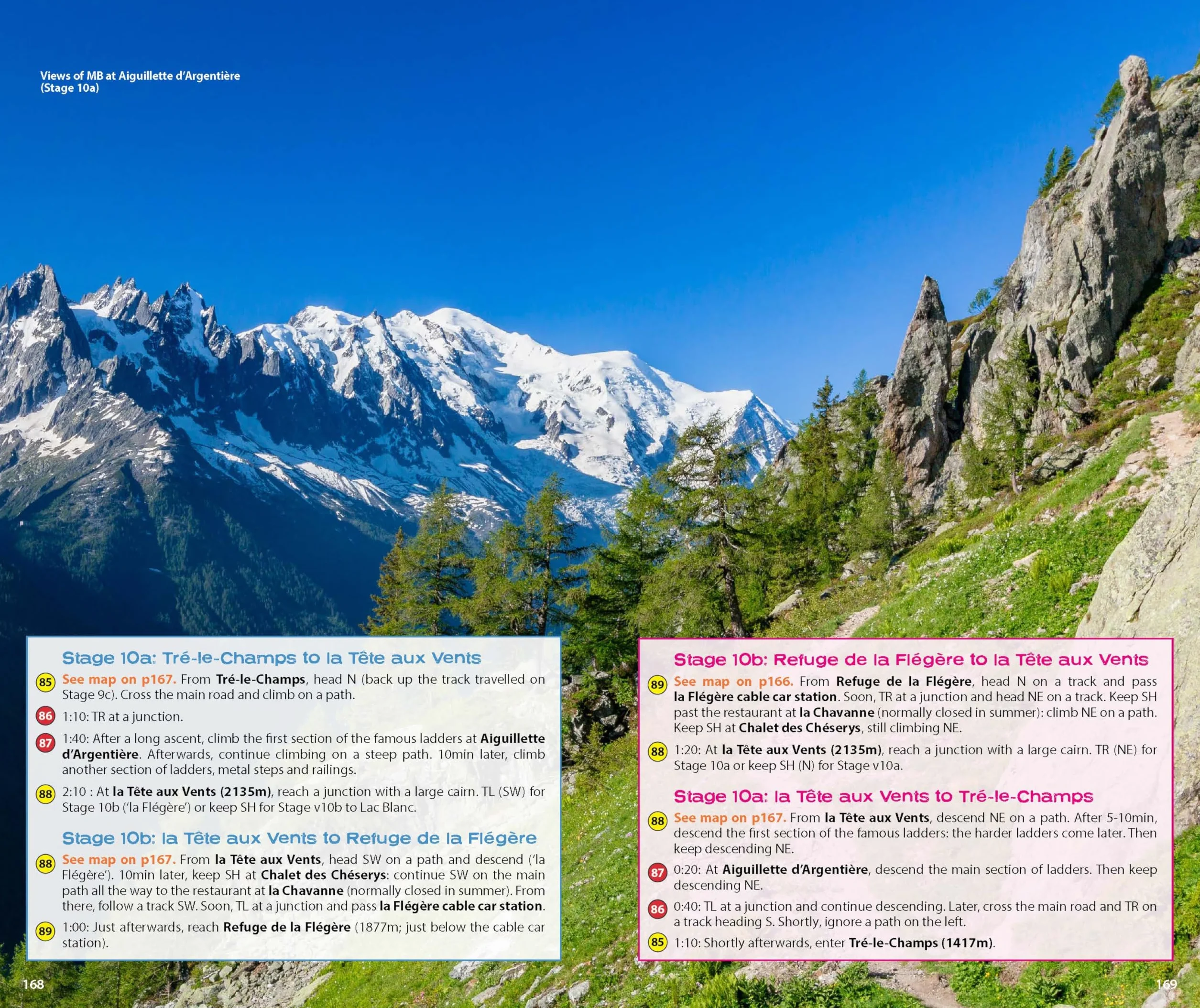 The Tour du Mont Blanc Handbook (two way)