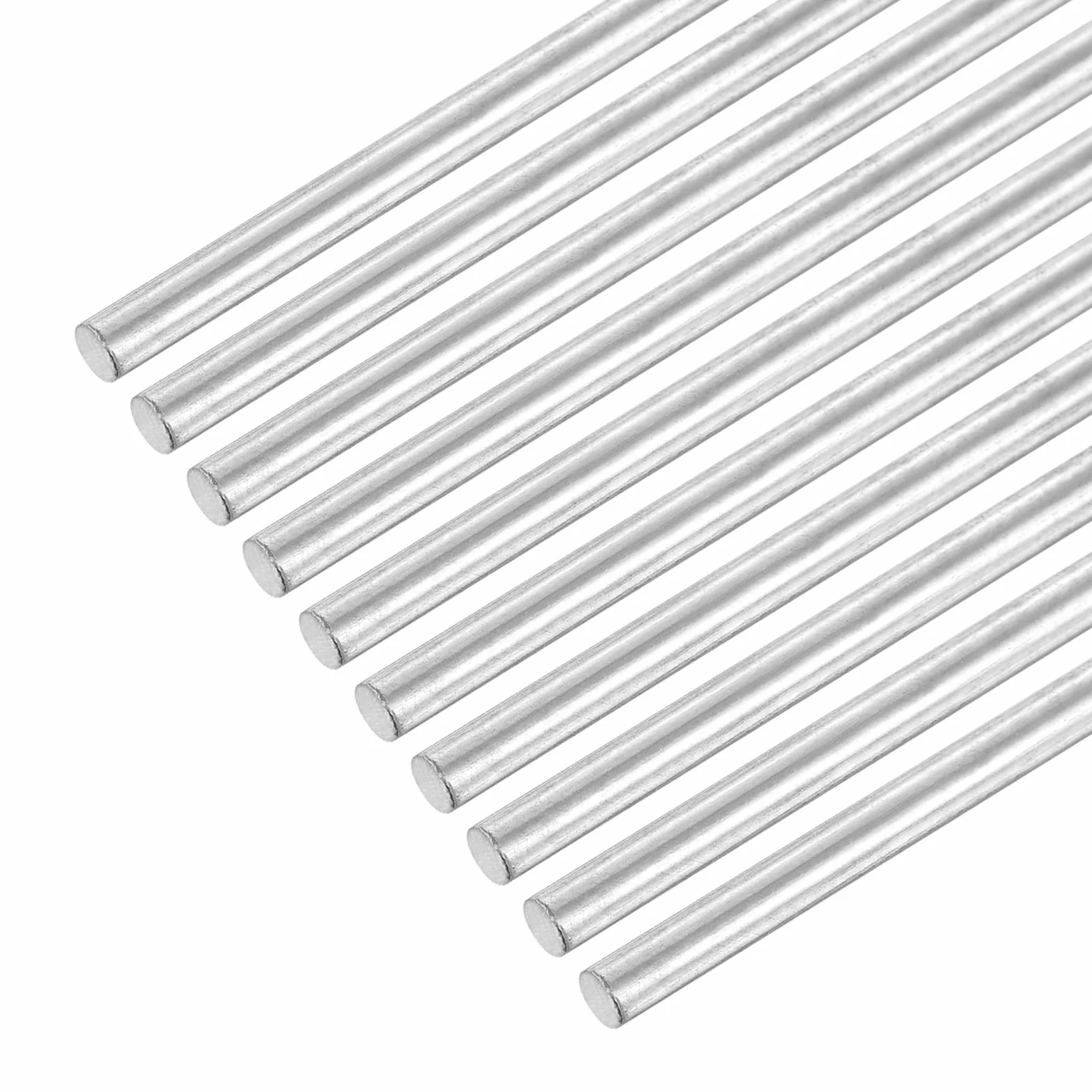 Pręty ze stali nierdzewnej 304 3 mm x 120 mm okrągłe wałki 10 szt